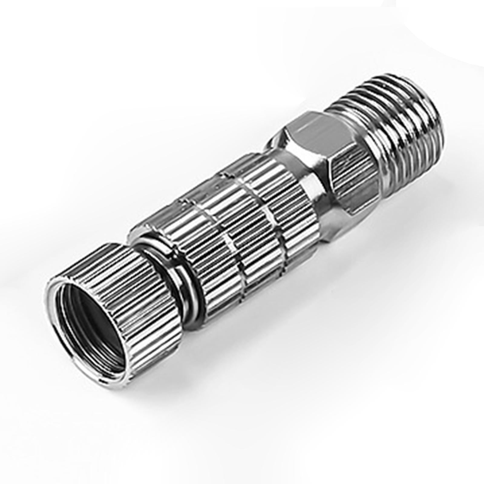 Coupling Adapter Airbrush Quick Connecter Professional for Fitting Connector unadjustable Argent