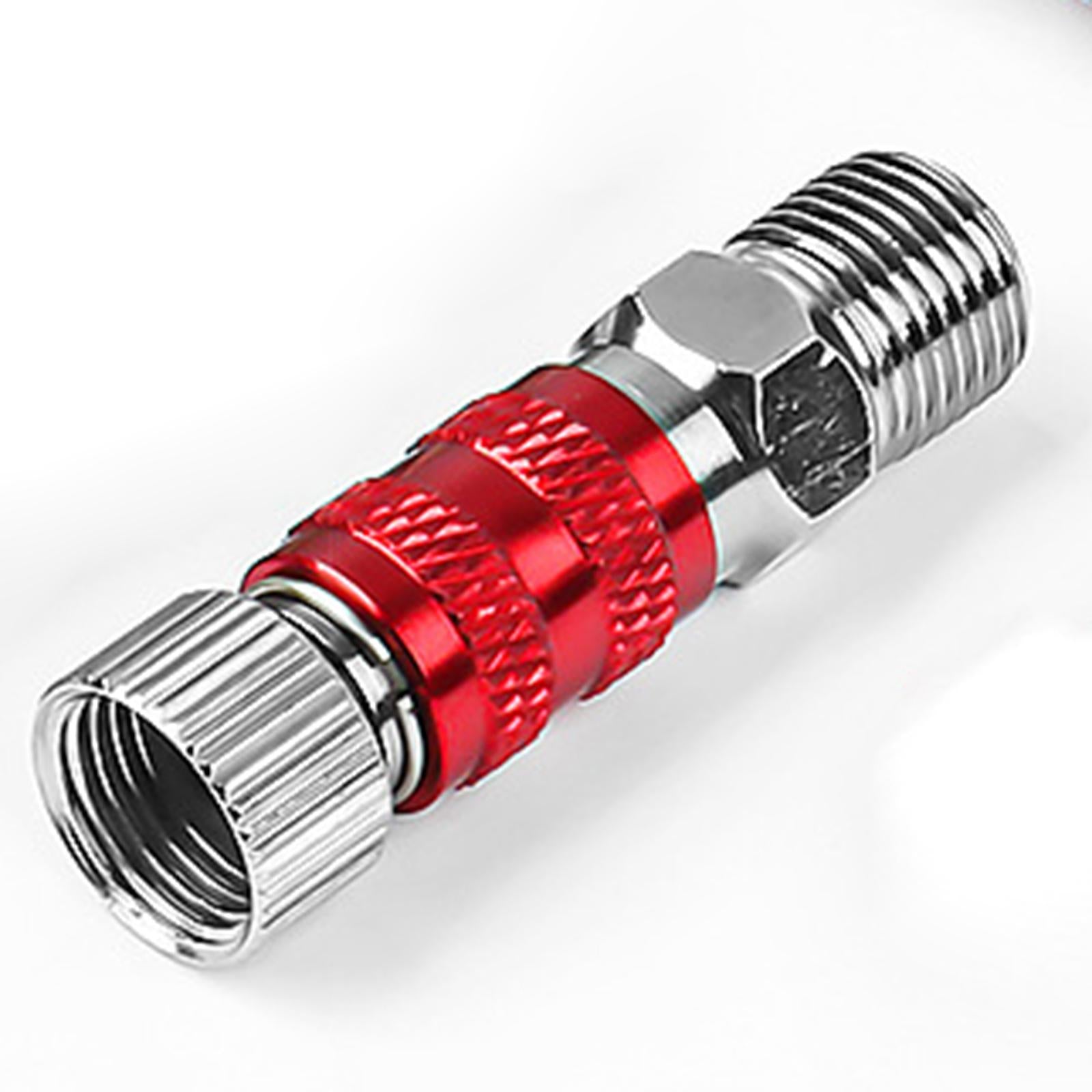 Coupling Adapter Airbrush Quick Connecter Professional for Fitting Connector unadjustable Red