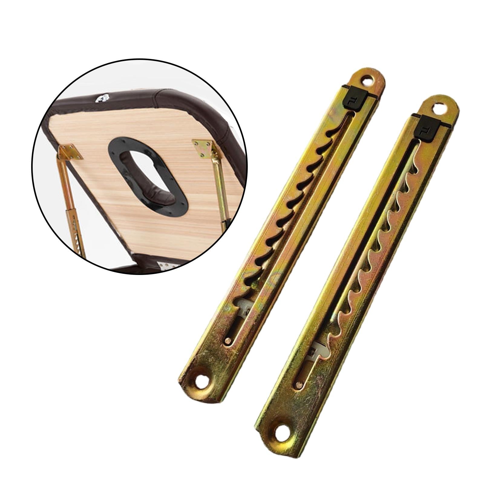 2Pcs Adjustable Lift Hinges Lift Up Support for Bed Furniture Accessory