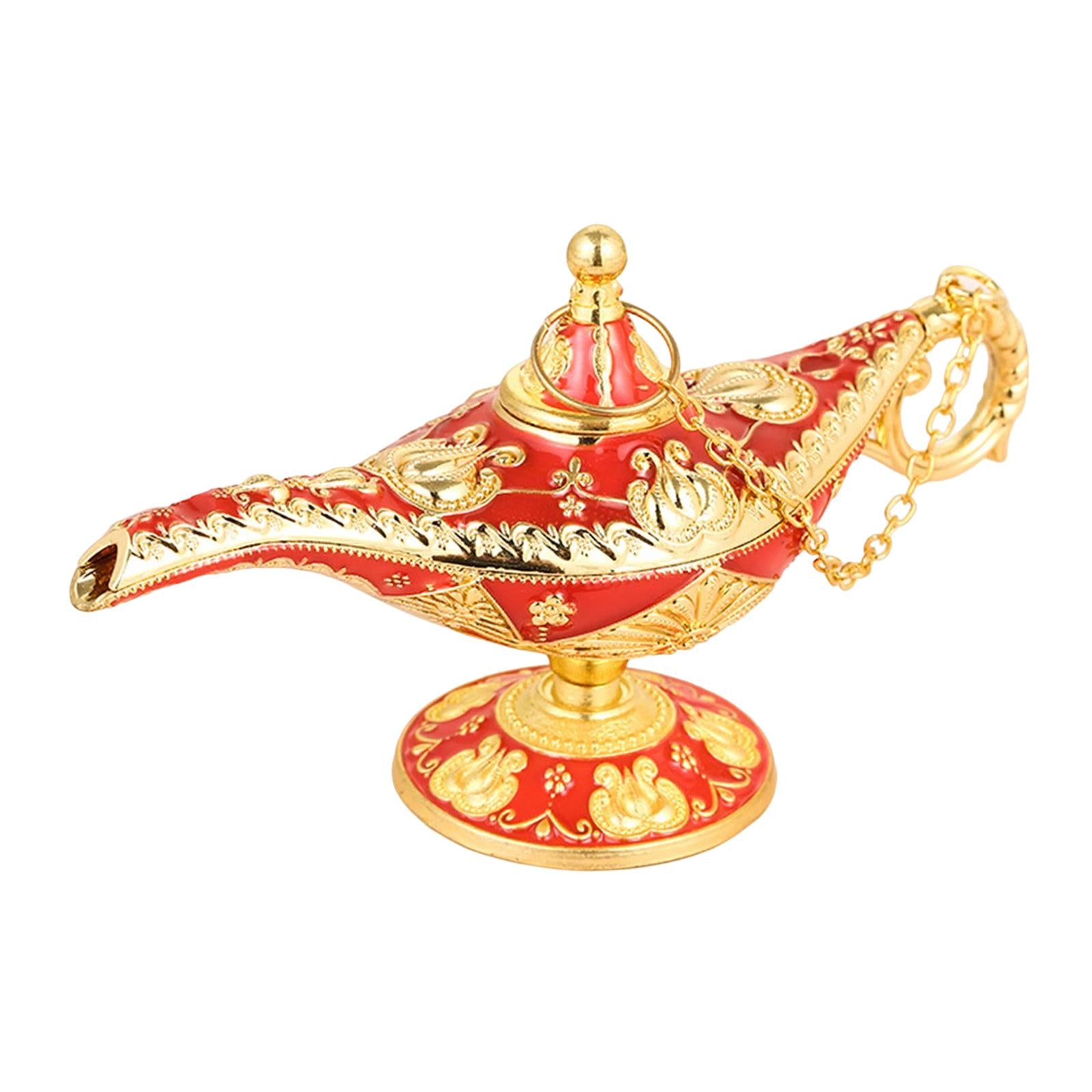 Classic Lamp Oil Lamp Prop Wishing Light for Wedding Home Red
