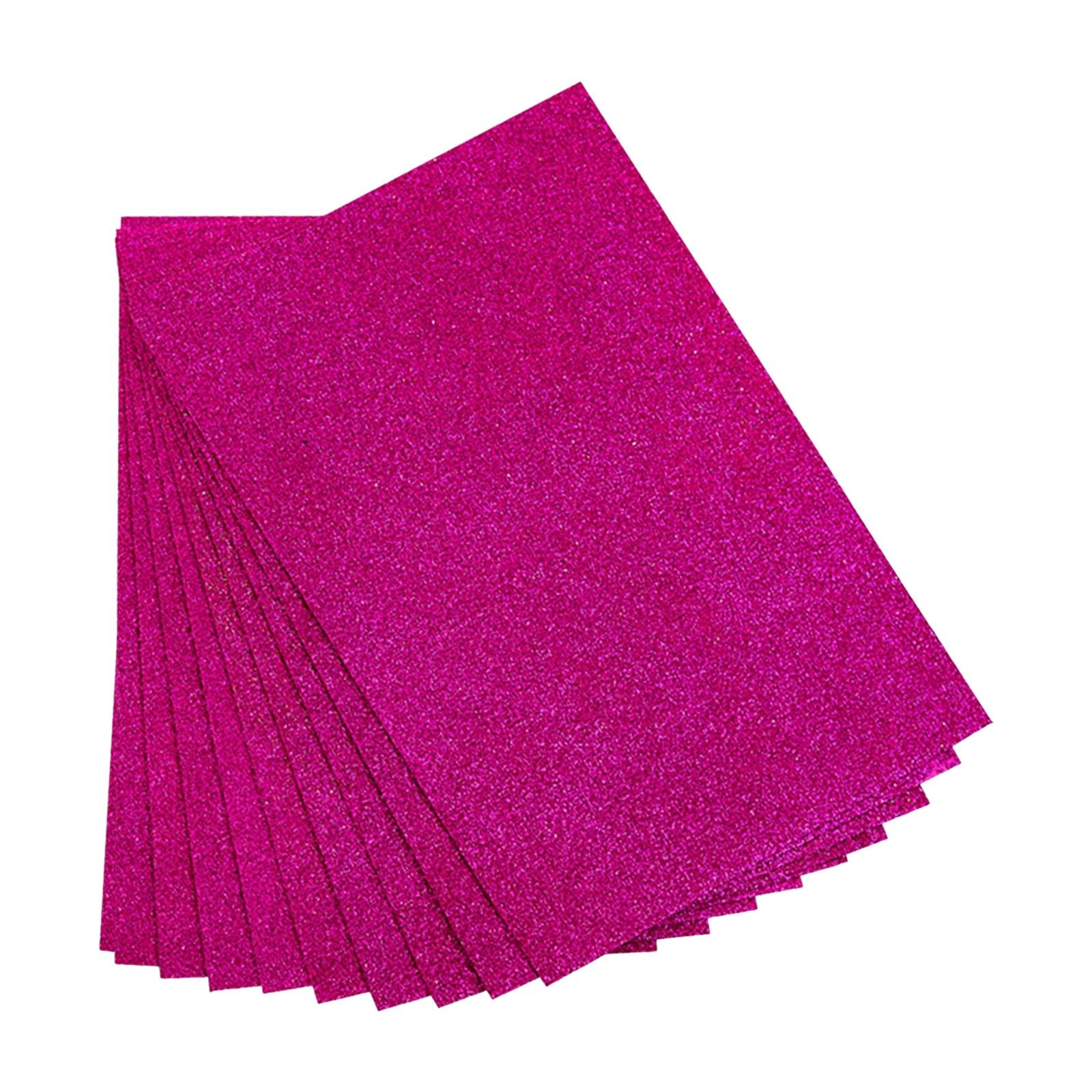 Foam Sponge Paper Sparkling 10 Pack for DIY Projects B