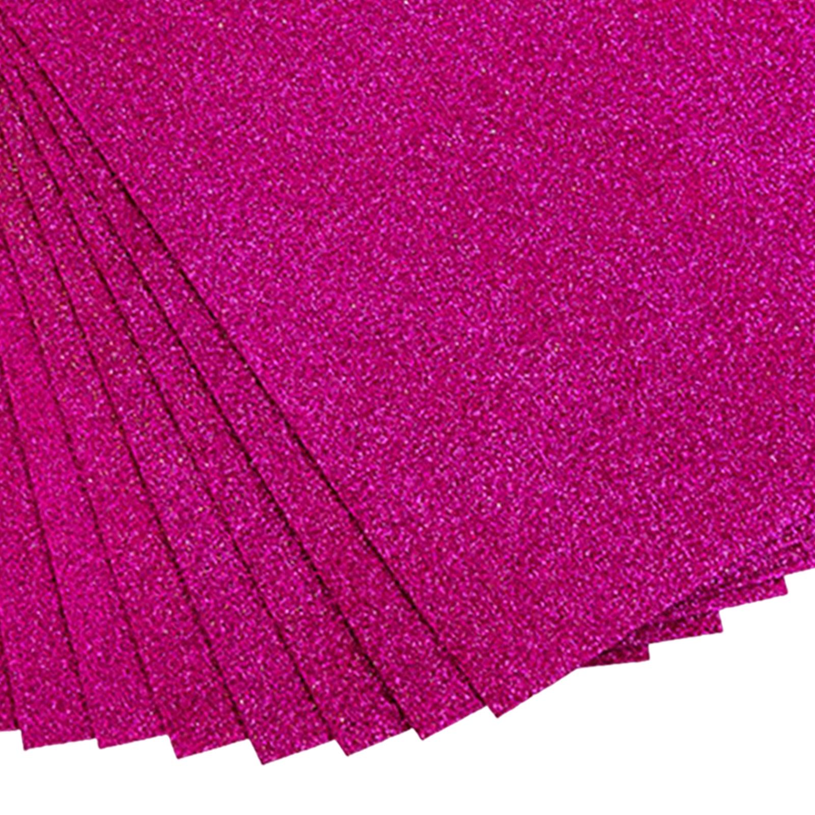 Foam Sponge Paper Sparkling 10 Pack for DIY Projects B