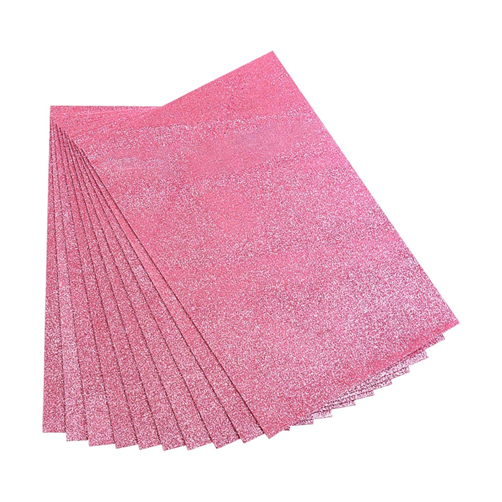 Foam Sponge Paper Sparkling 10 Pack for DIY Projects C