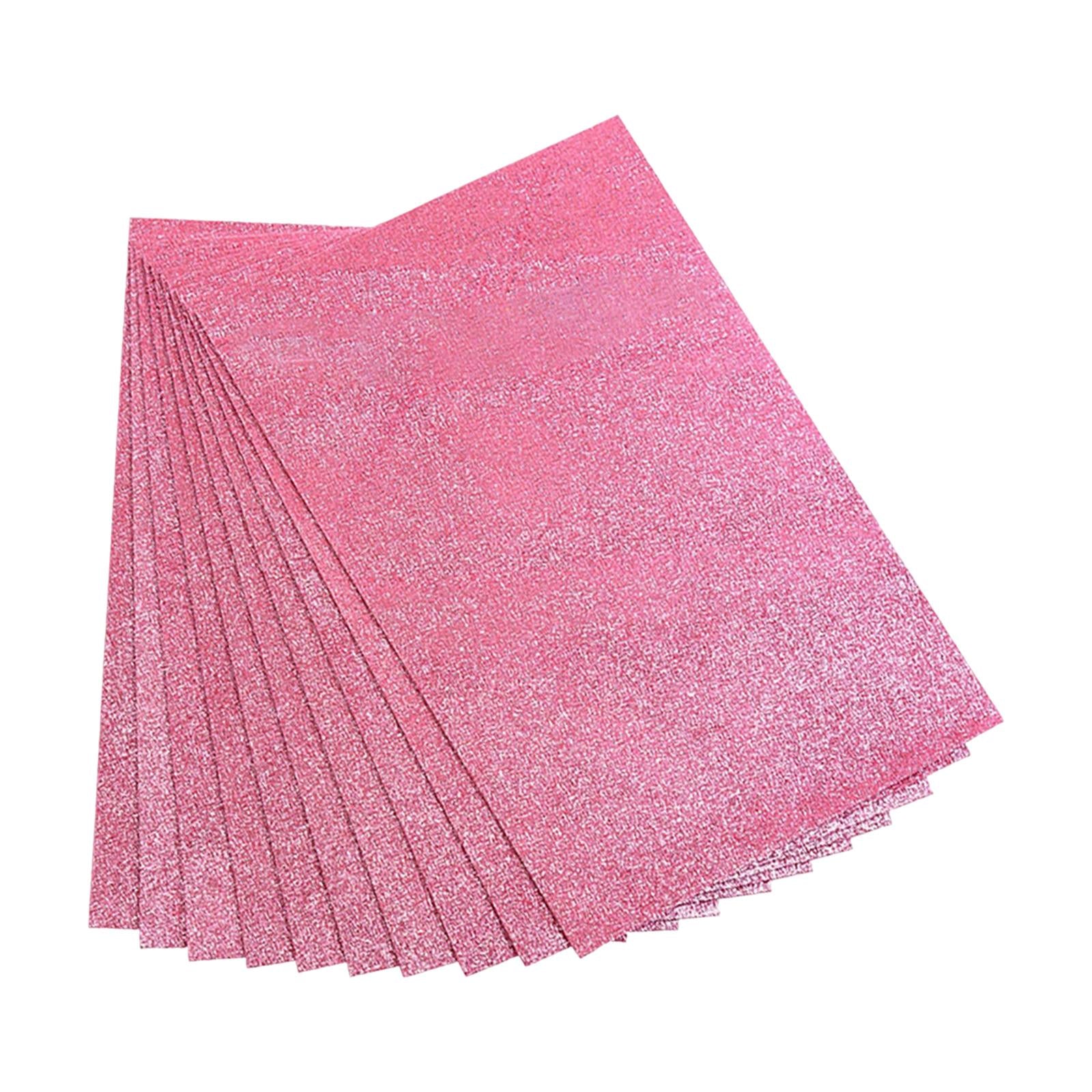 Foam Sponge Paper Sparkling 10 Pack for DIY Projects C