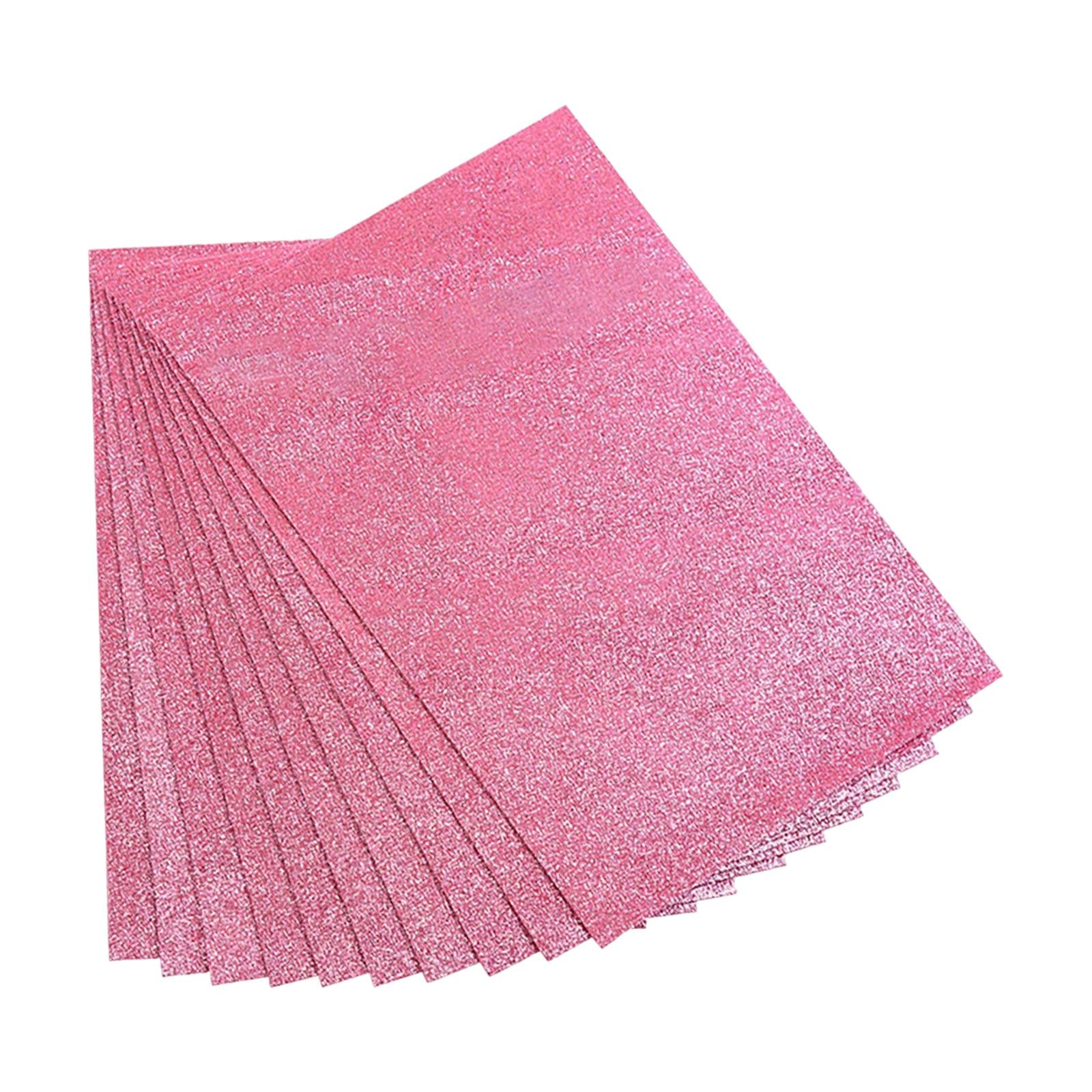 Foam Sponge Paper Sparkling 10 Pack for DIY Projects C