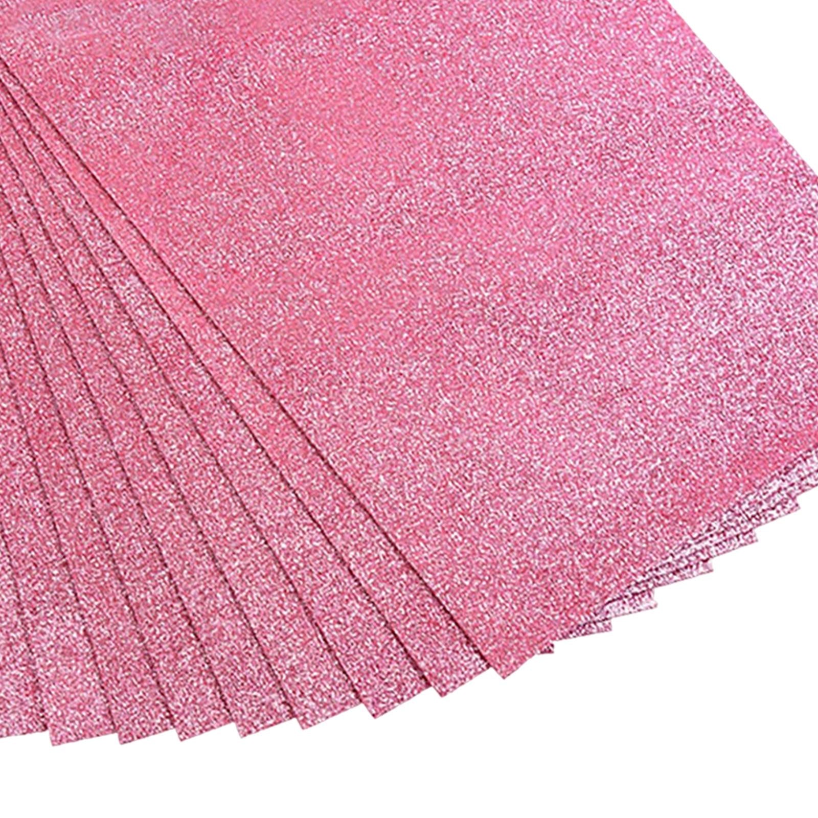 Foam Sponge Paper Sparkling 10 Pack for DIY Projects C
