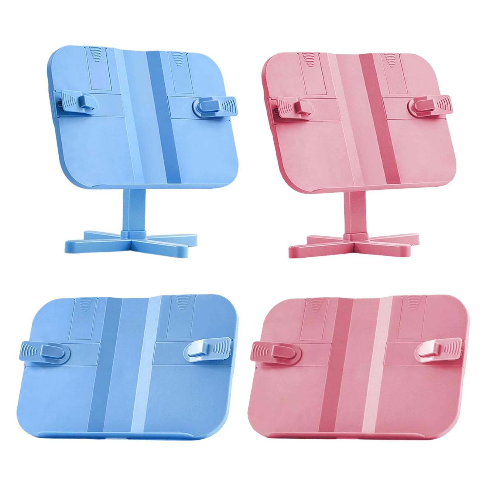 reading book stand Gifts Lightweight Shelf Reading Rest for Reading Recipes Adjustable Blue