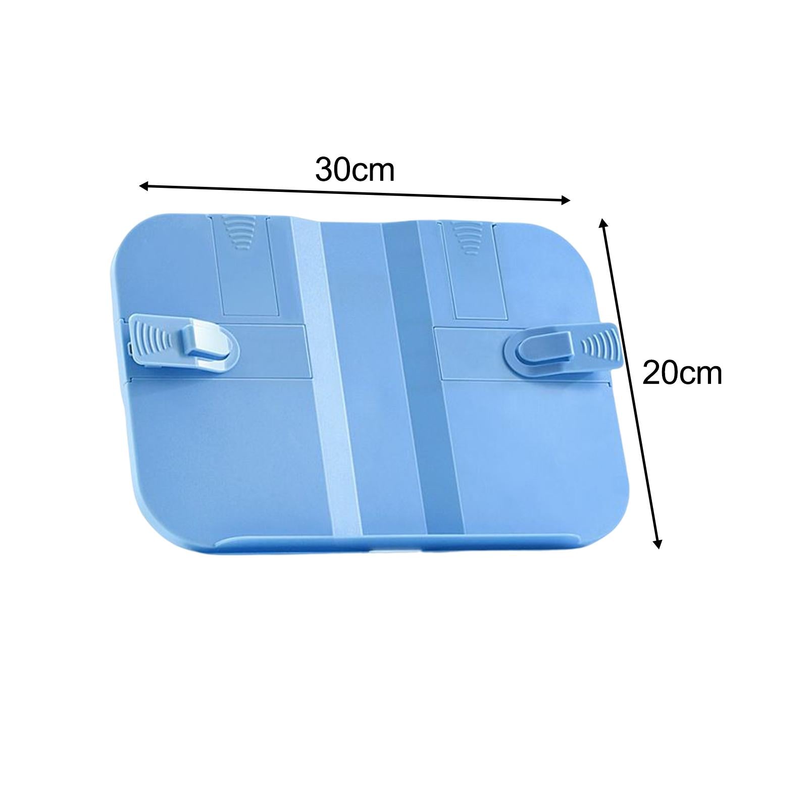reading book stand Gifts Lightweight Shelf Reading Rest for Reading Recipes blue