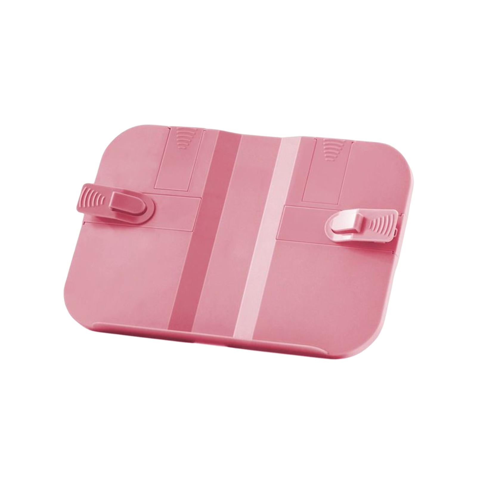 reading book stand Gifts Lightweight Shelf Reading Rest for Reading Recipes Standard Pink
