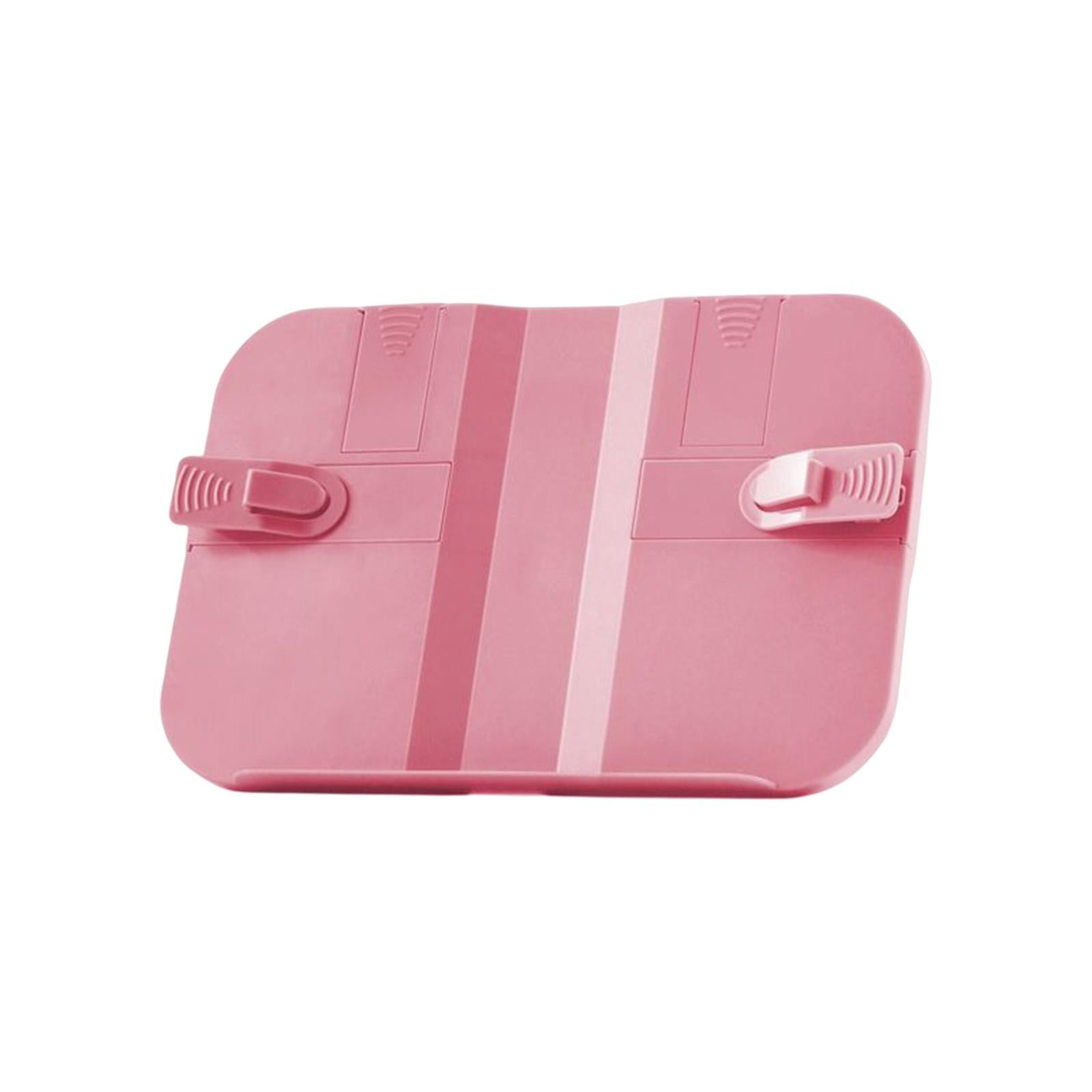 reading book stand Gifts Lightweight Shelf Reading Rest for Reading Recipes Standard Pink