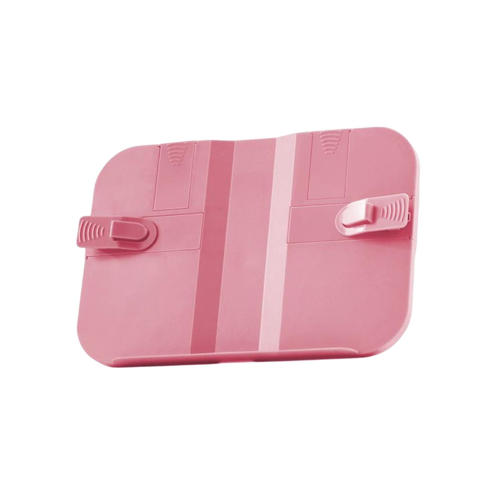 reading book stand Gifts Lightweight Shelf Reading Rest for Reading Recipes Standard Pink