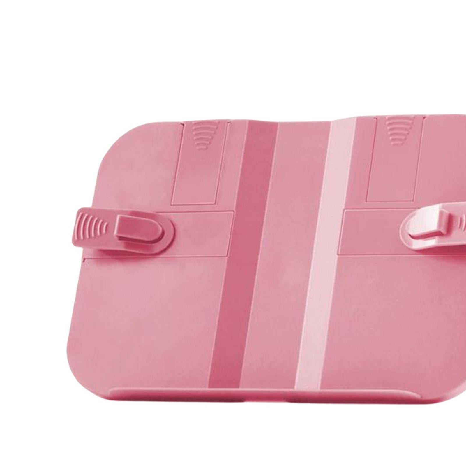 reading book stand Gifts Lightweight Shelf Reading Rest for Reading Recipes Standard Pink