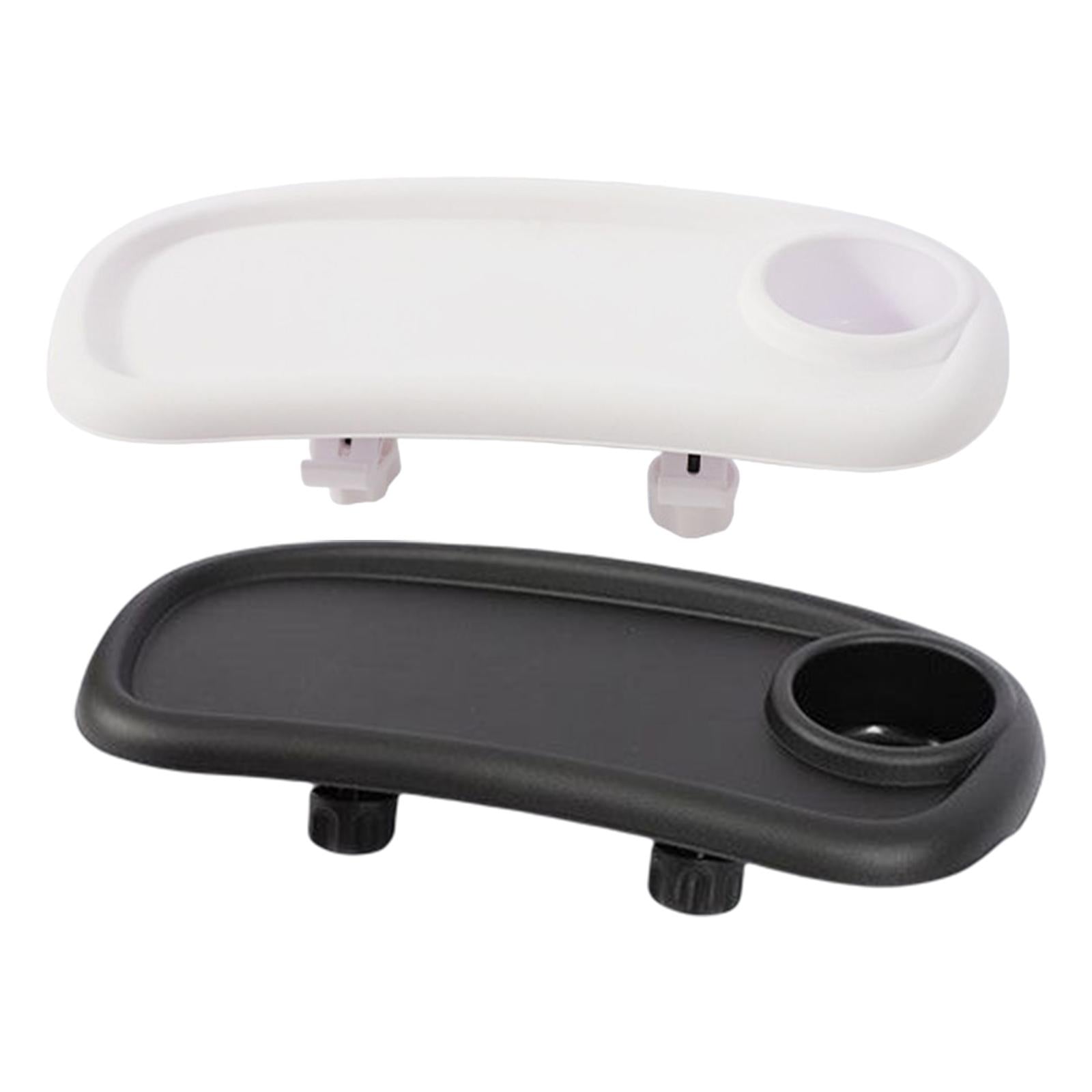 Baby Stroller Tray Dinner Table Detachable Drinks Holder for Eating Travel Black