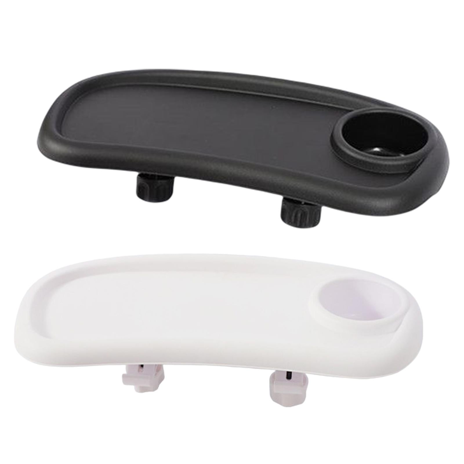 Baby Stroller Tray Dinner Table Detachable Drinks Holder for Eating Travel Black