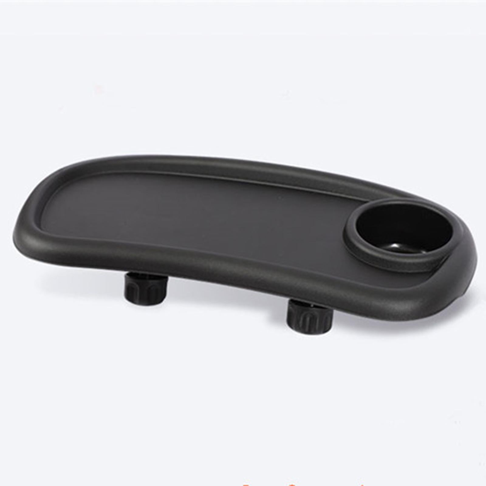 Baby Stroller Tray Dinner Table Detachable Drinks Holder for Eating Travel Black
