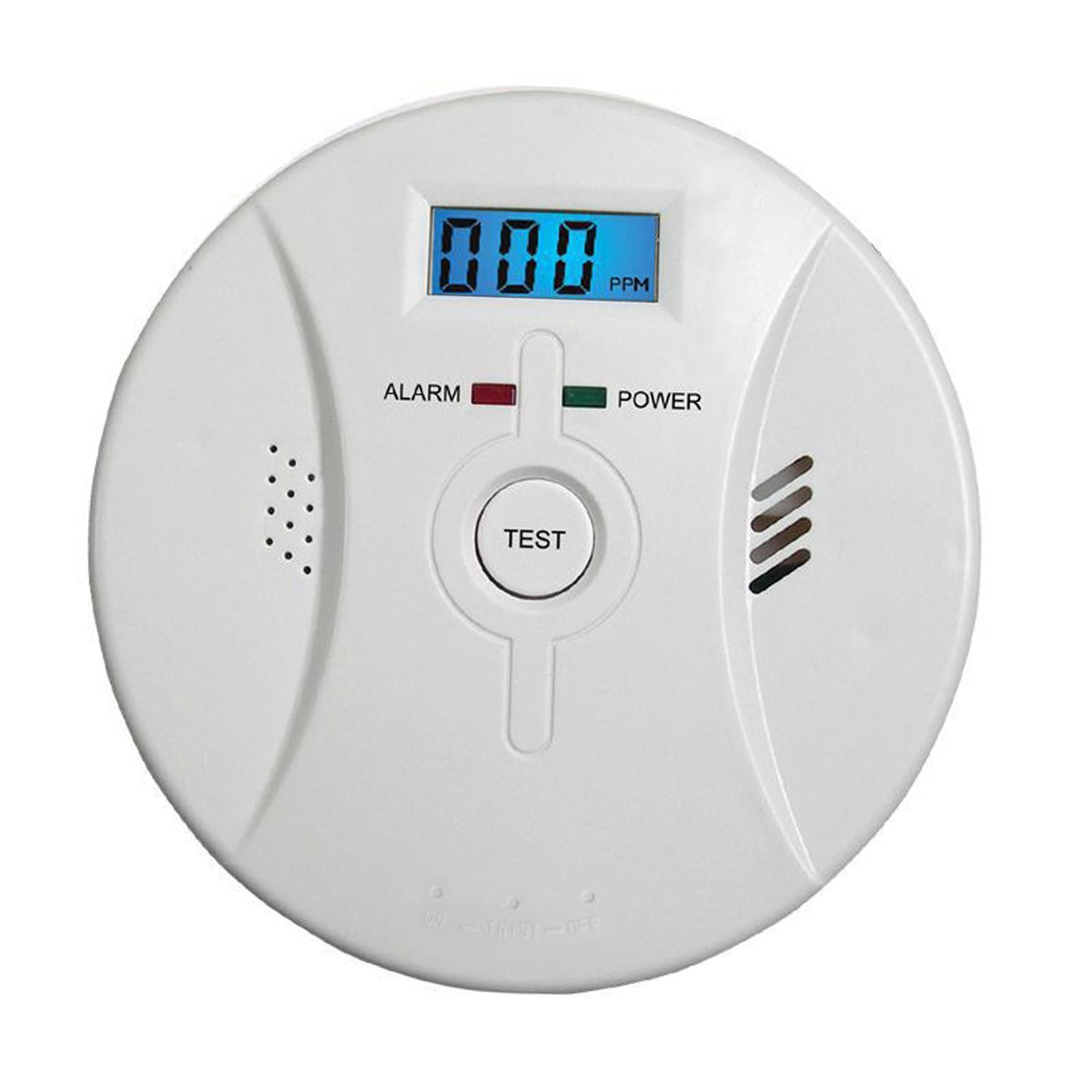 Smoke and Carbon Monoxide Detector Alarm Ceiling Mounted for Basement Attics