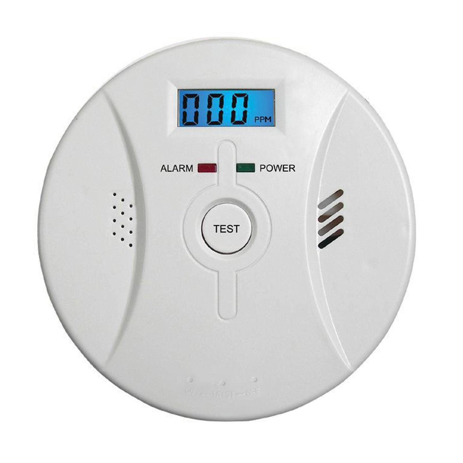 Smoke and Carbon Monoxide Detector Alarm Ceiling Mounted for Basement Attics