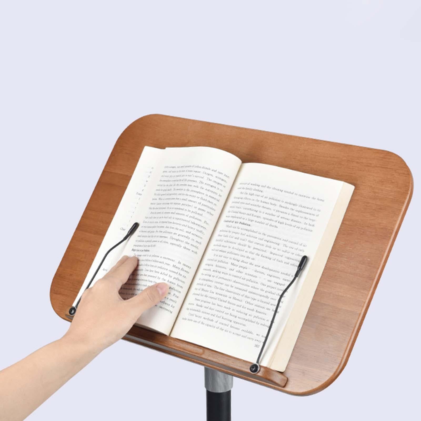 Floor Book Stand for Reading Metal Support for Home Office kitchen Heightening