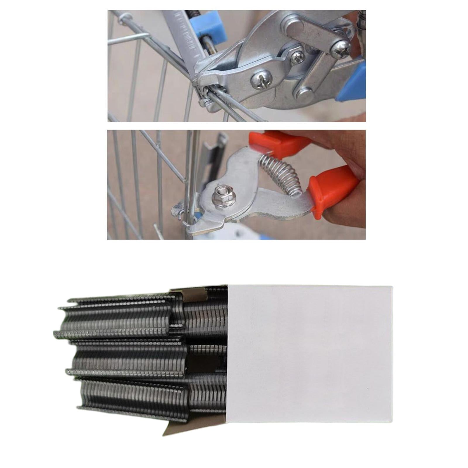 Practical Hog Ring Pliers Nails Stable for Quail Cages Fence Repair Supplies Rustproof