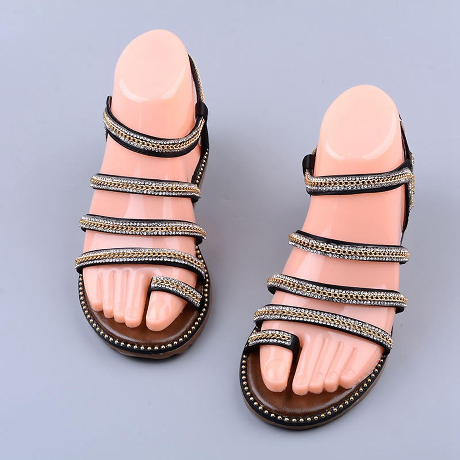 1 Pair Mannequin Modeling Feet for Ankle Bracelet Socks Model Display Stand Women