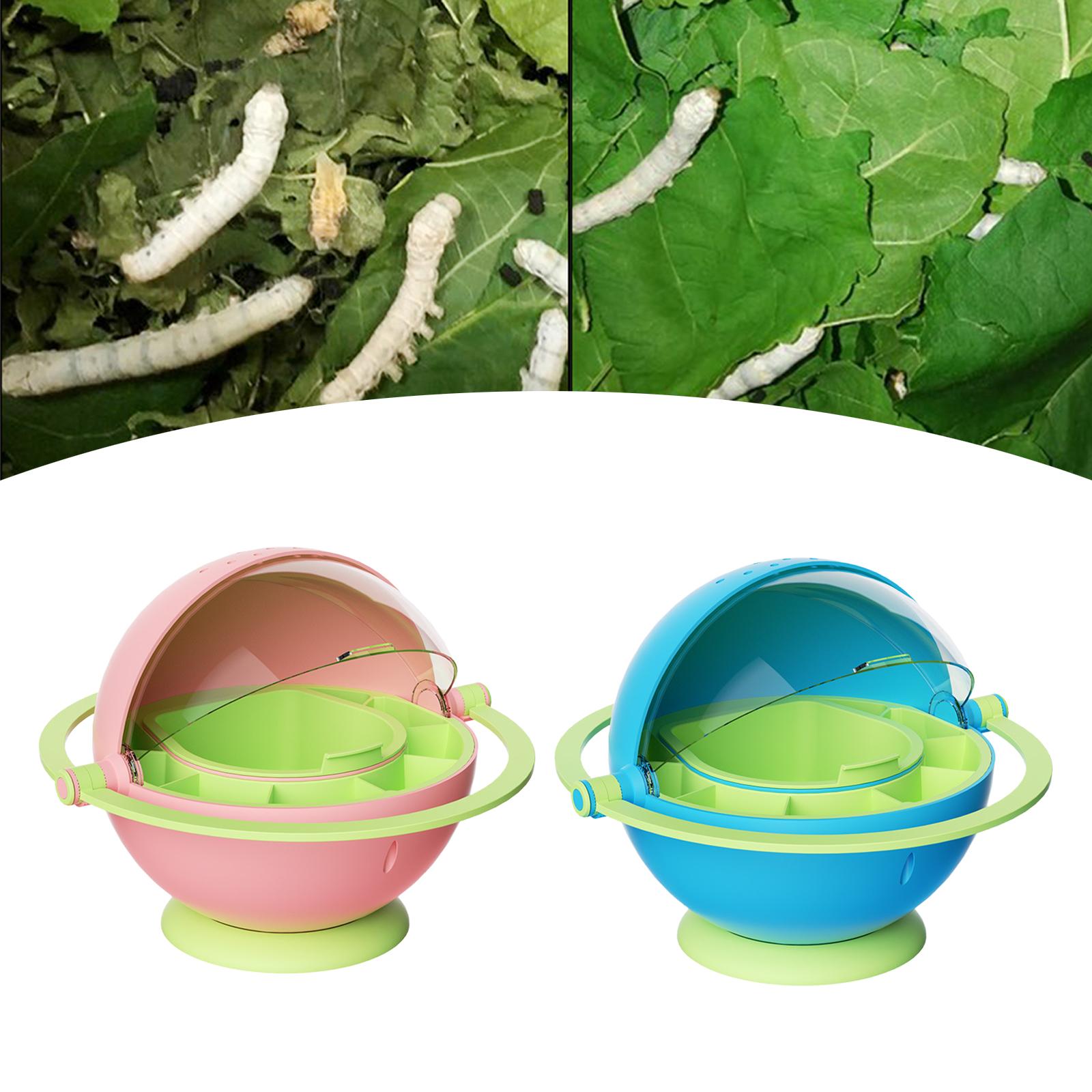 Small Animal Breeding Case Transport Container Accessories for Kids Children Pink
