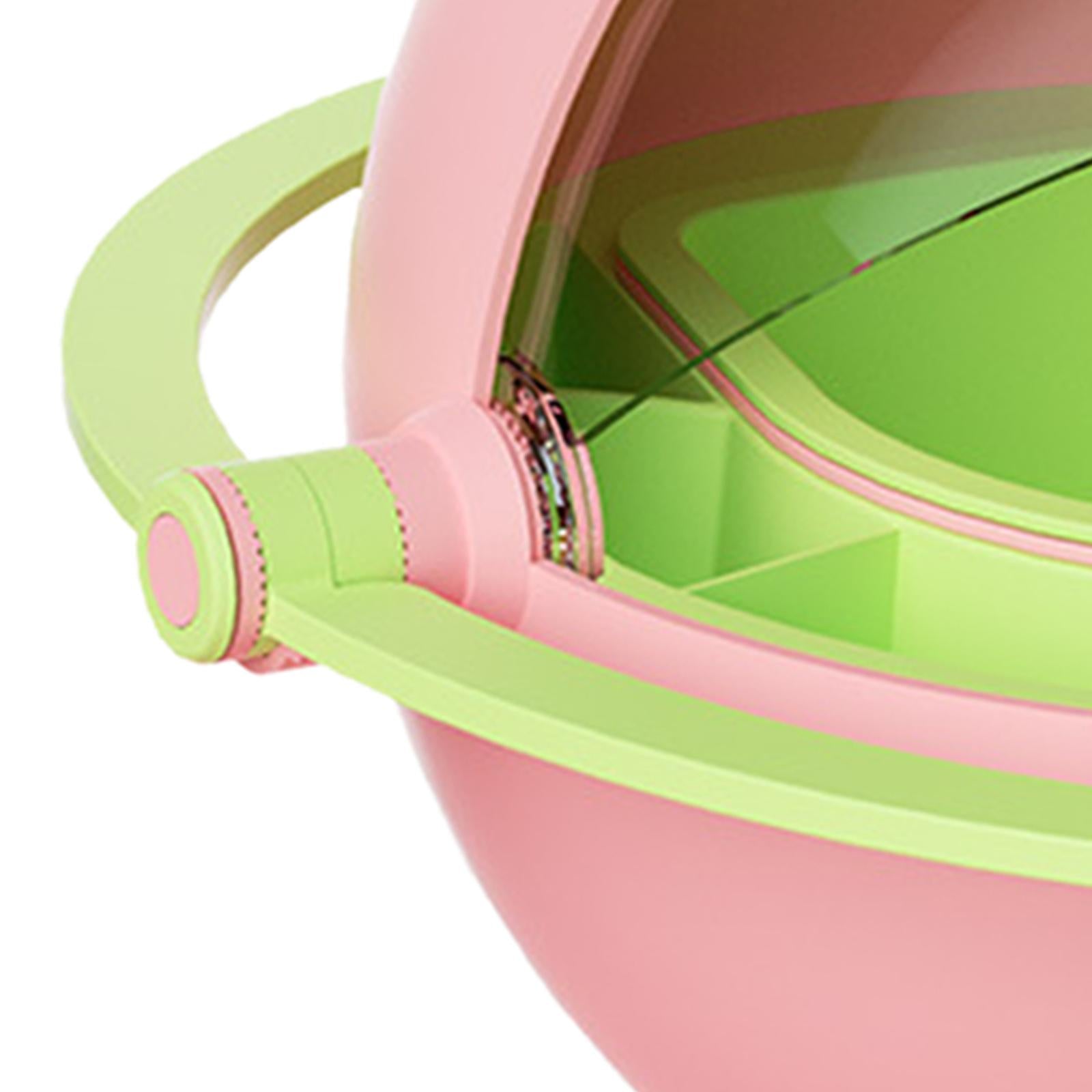 Small Animal Breeding Case Transport Container Accessories for Kids Children Pink