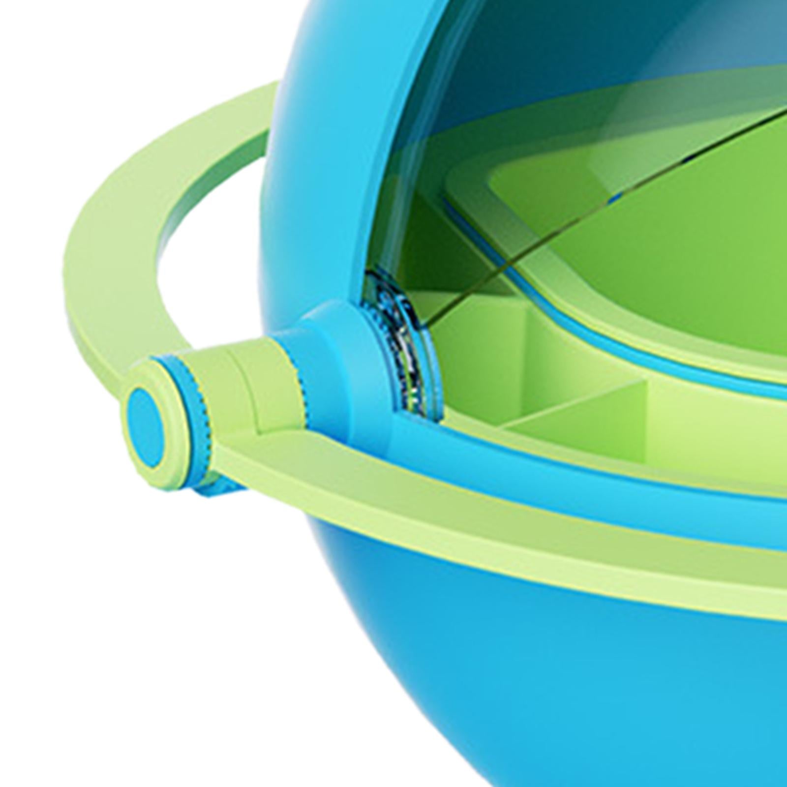 Small Animal Breeding Case Transport Container Accessories for Kids Children Blue
