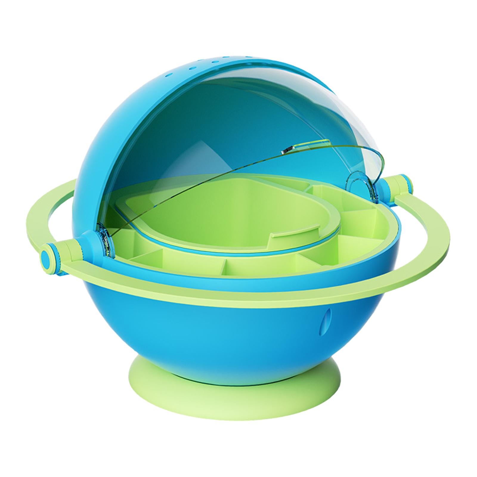 Small Animal Breeding Case Transport Container Accessories for Kids Children Blue
