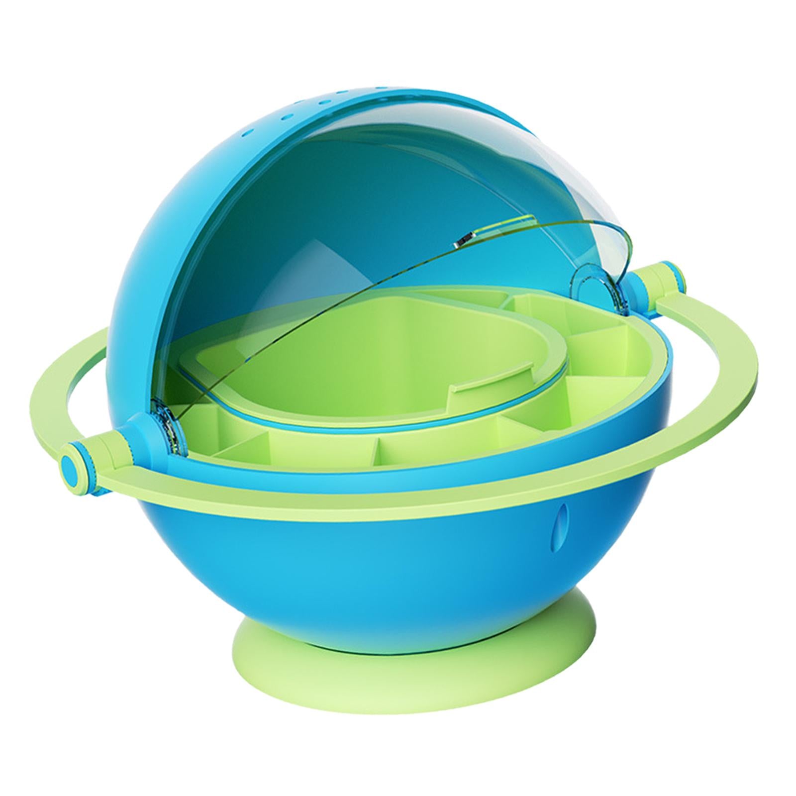 Small Animal Breeding Case Transport Container Accessories for Kids Children Blue