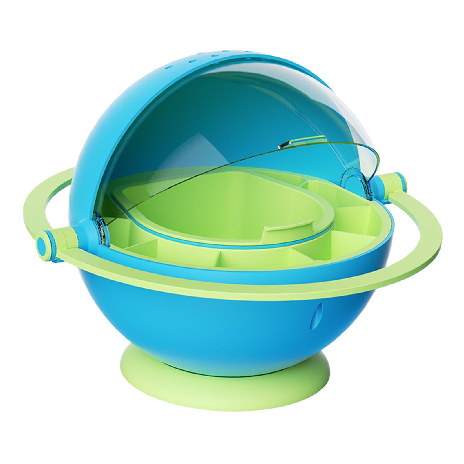 Small Animal Breeding Case Transport Container Accessories for Kids Children Blue