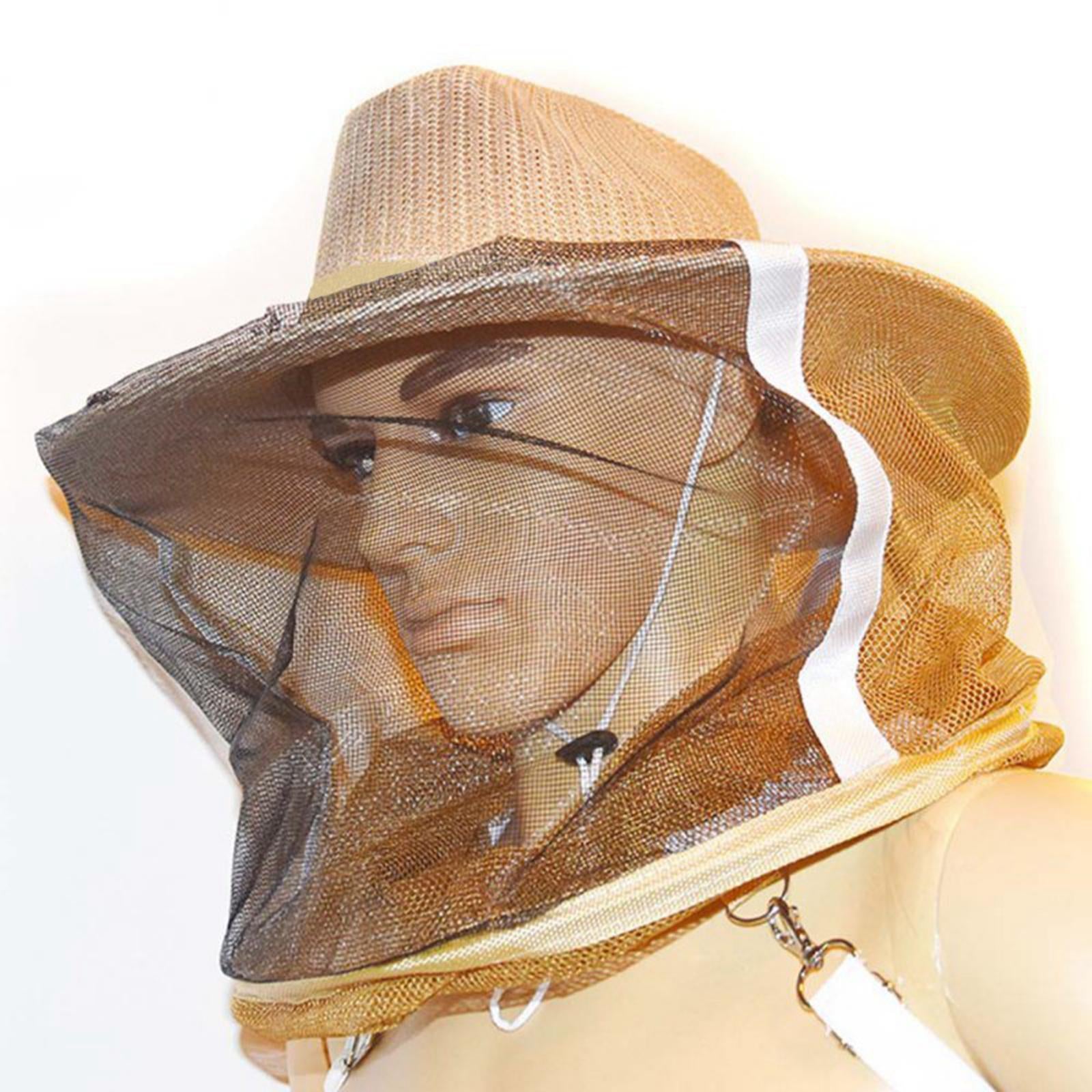 Beekeeper Veil Hat Cowboy Hat for Beginner Fishermen Professional Beekeeper B