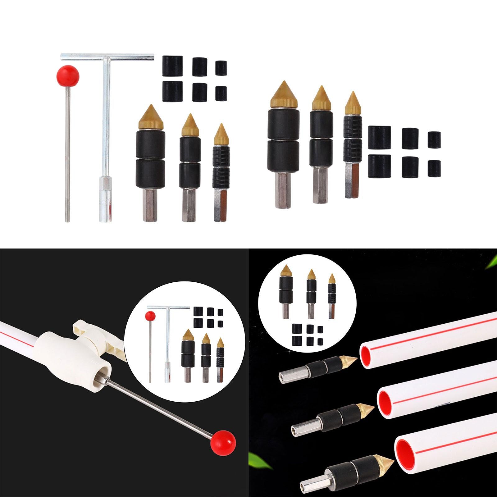 Universal Hot Melt Water Stop Pin for Repair Wall Corners Through Wall Pipes with wrench