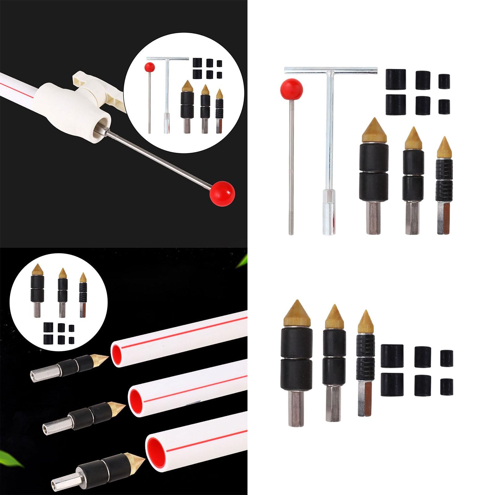 Universal Hot Melt Water Stop Pin for Repair Wall Corners Through Wall Pipes with wrench