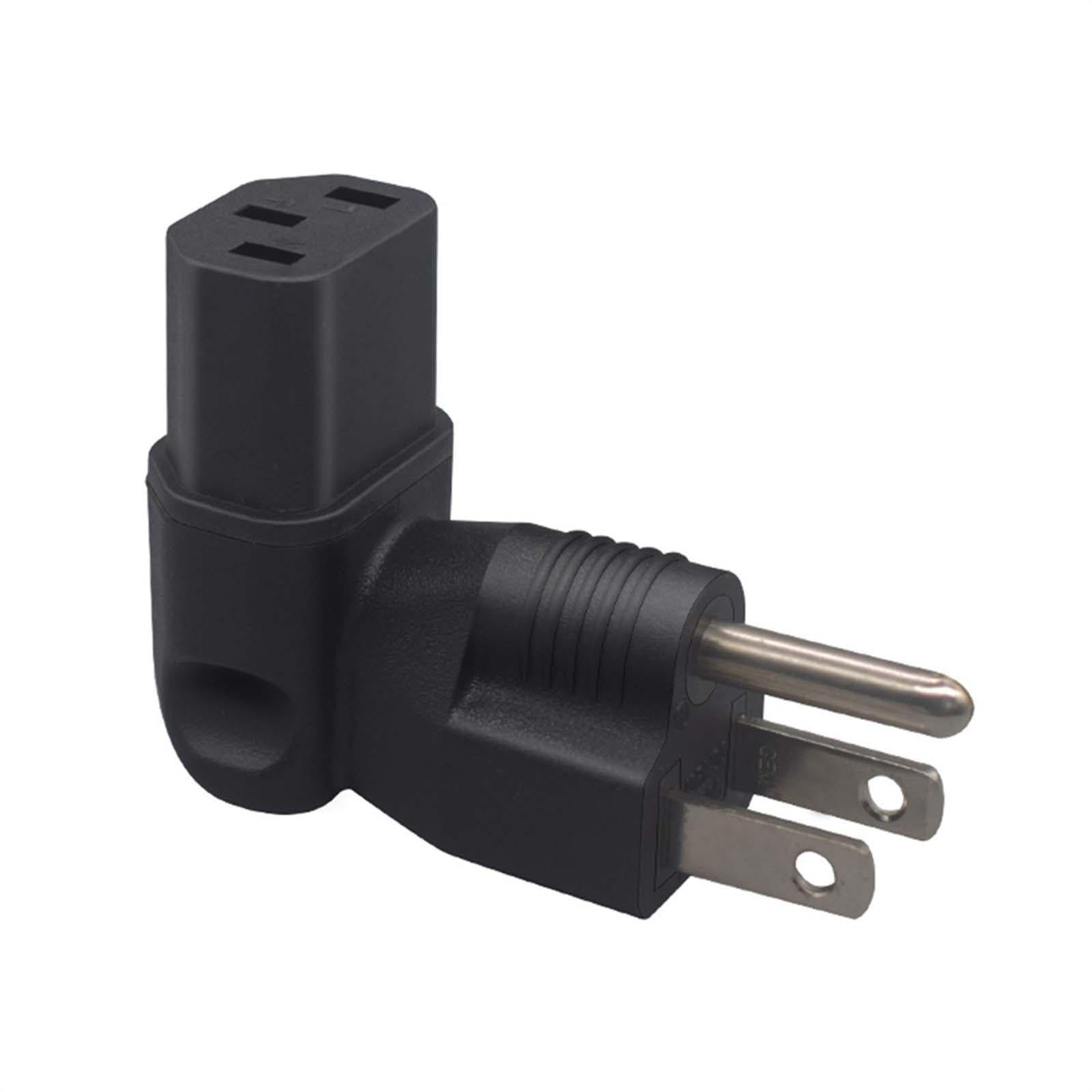 5-15P Male to IEC 320 C13 Female Adapter for PC Monitor Small Rice Cookers