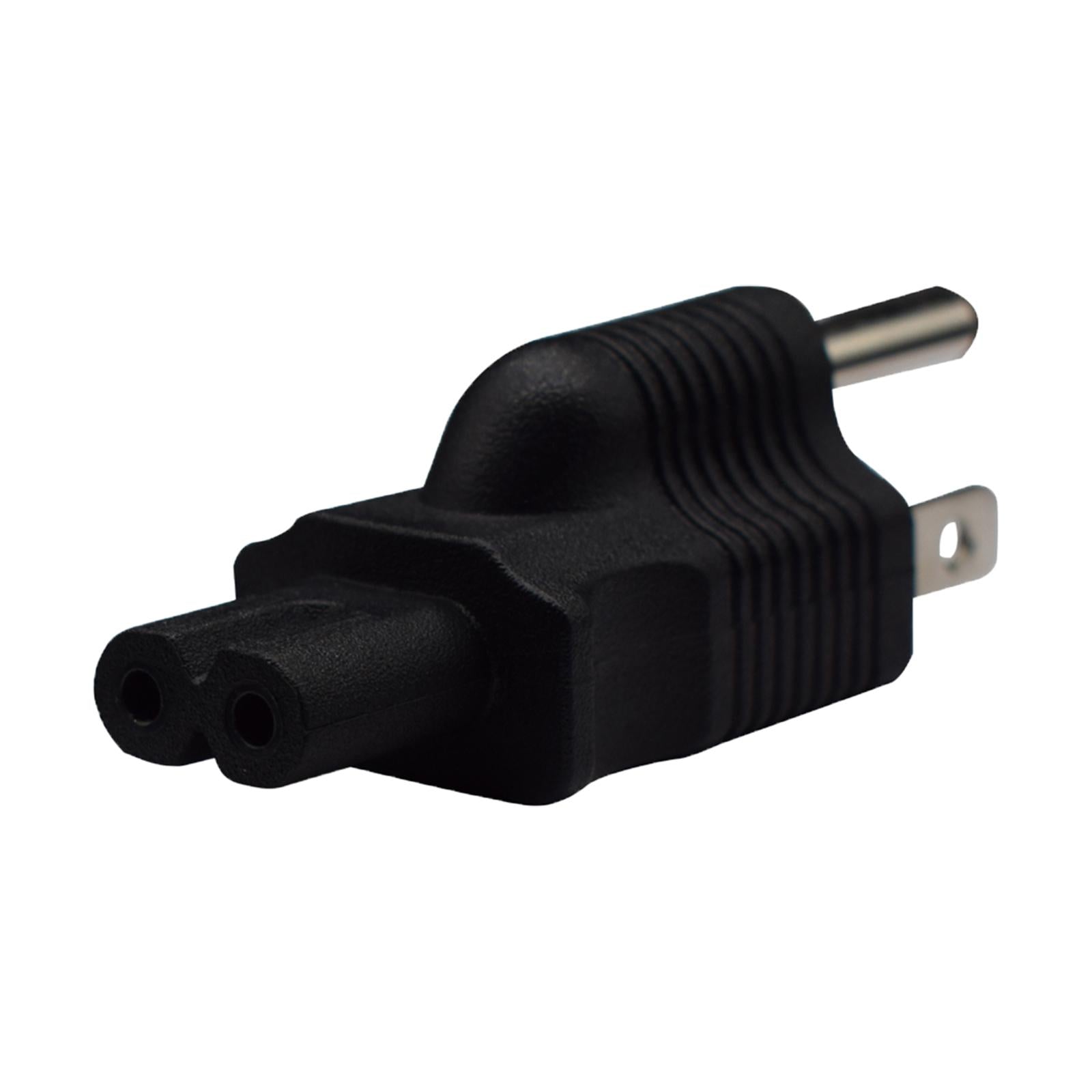 Alternating current laptop IEC 320 C7 Converter Horizontal for Lighting Monitors Laptop