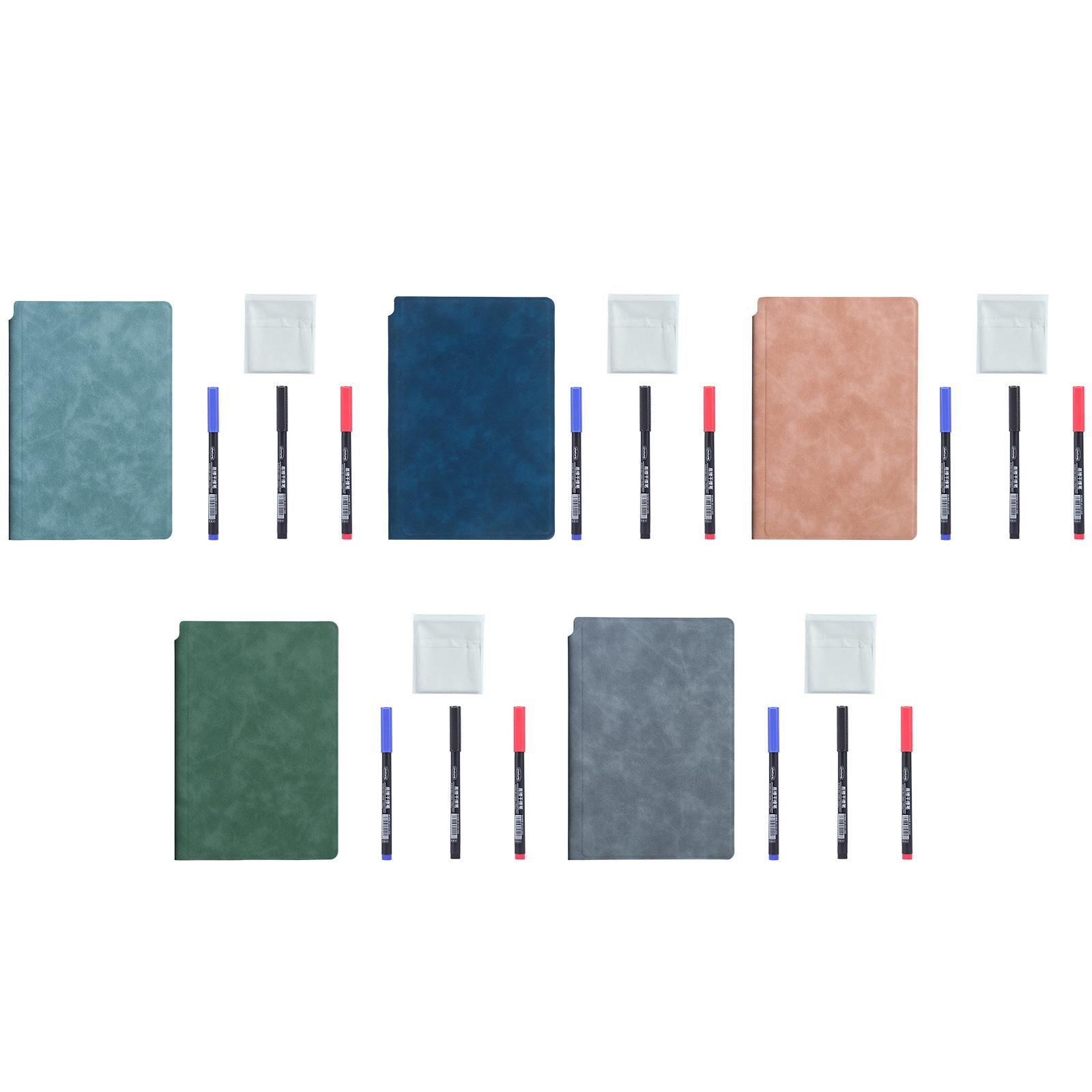 Smart Reusable Notebook Diary planner Notepad for Home Planning Drawing Light Blue