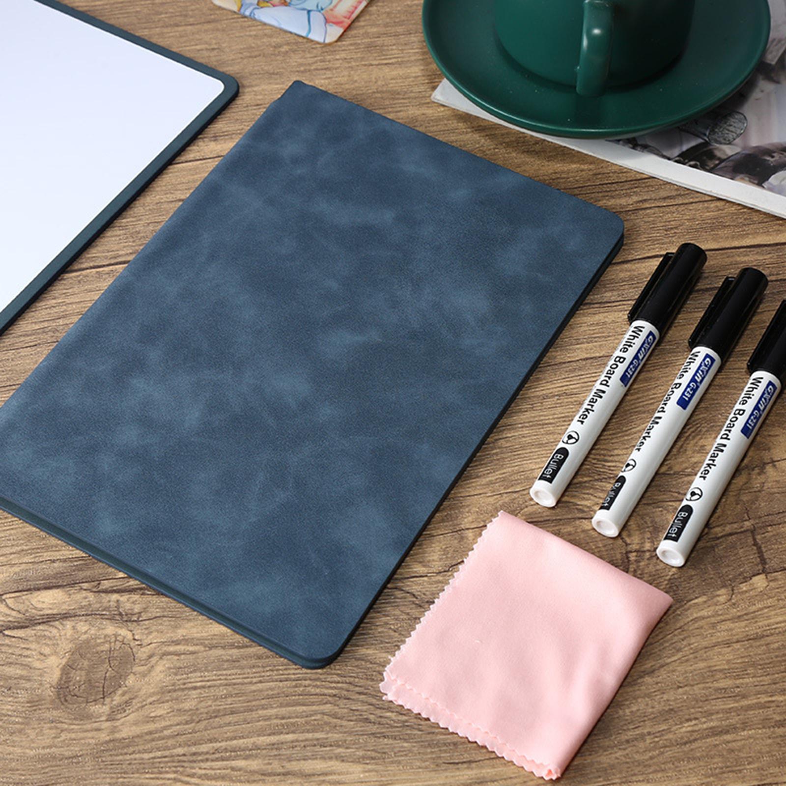 Smart Reusable Notebook Diary planner Notepad for Home Planning Drawing Light Blue