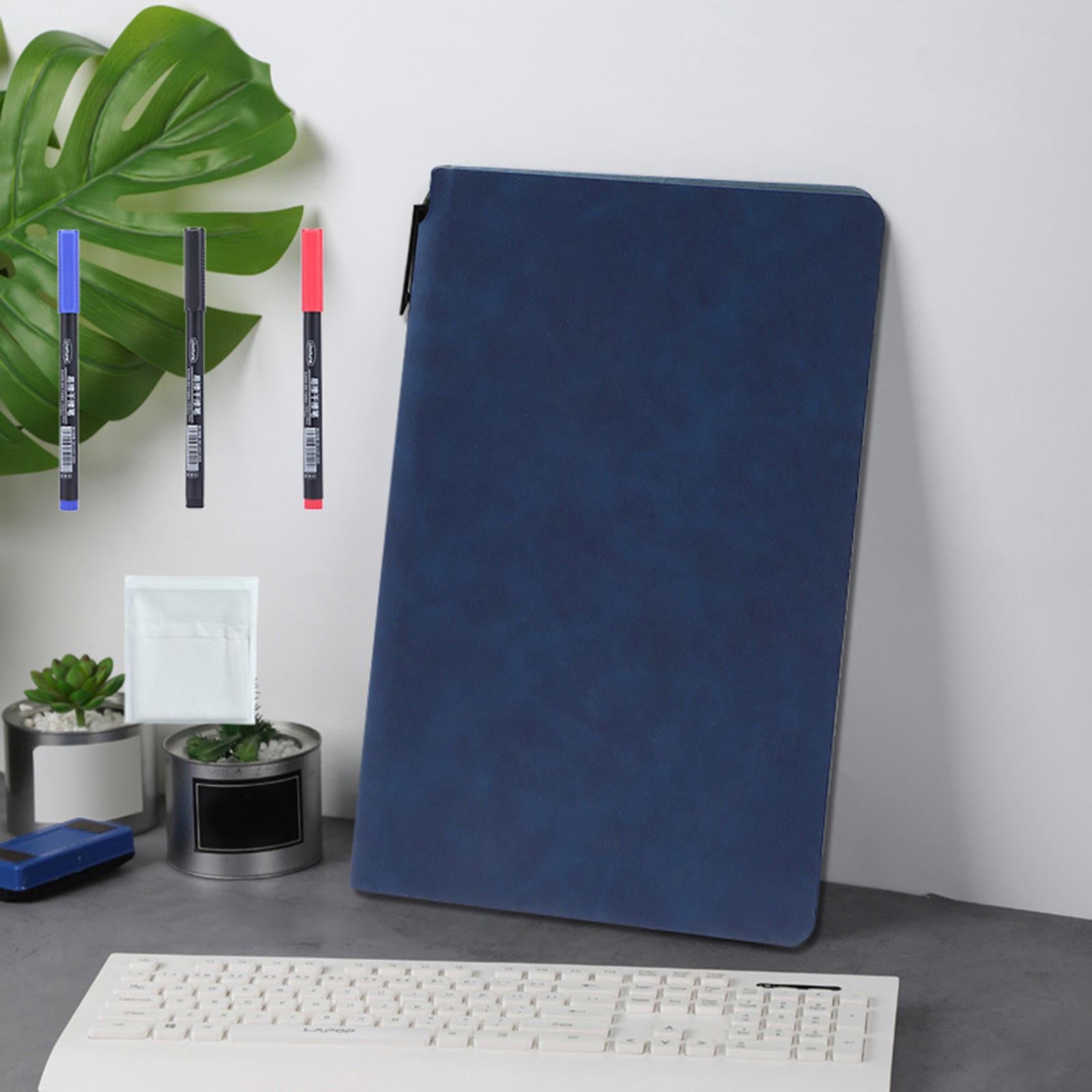 Smart Reusable Notebook Diary planner Notepad for Home Planning Drawing Dark Blue