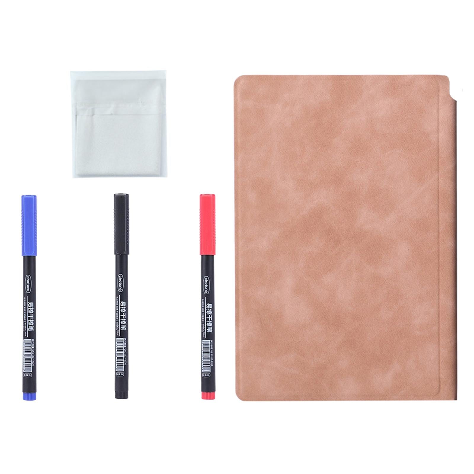 Smart Reusable Notebook Diary planner Notepad for Home Planning Drawing Pink
