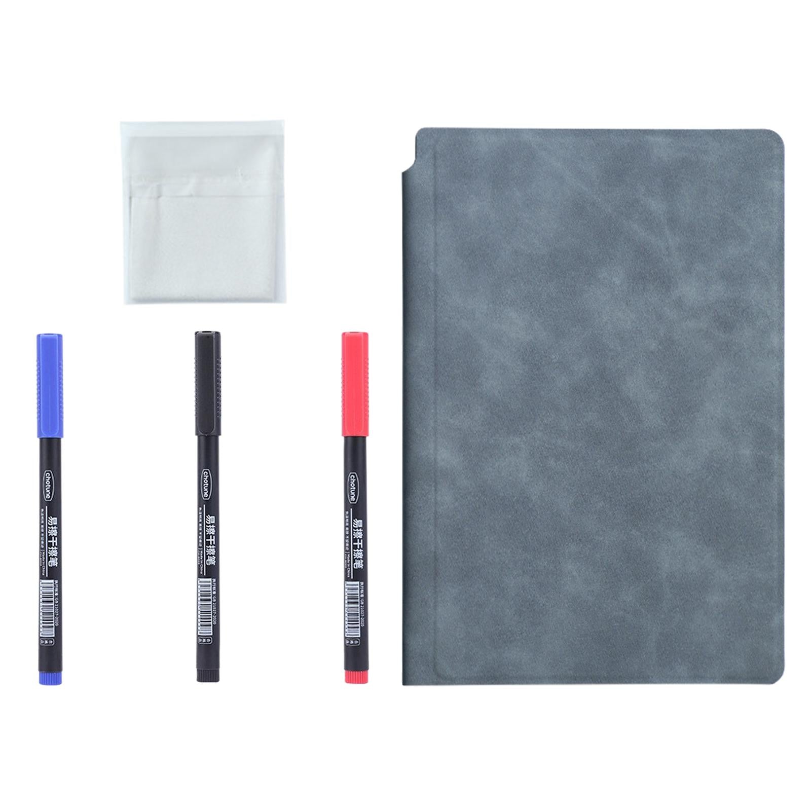 Smart Reusable Notebook Diary planner Notepad for Home Planning Drawing Navy Blue