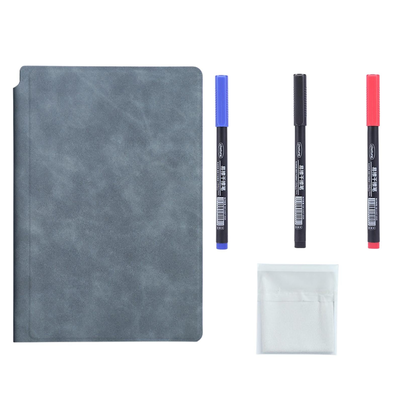 Smart Reusable Notebook Diary planner Notepad for Home Planning Drawing Navy Blue