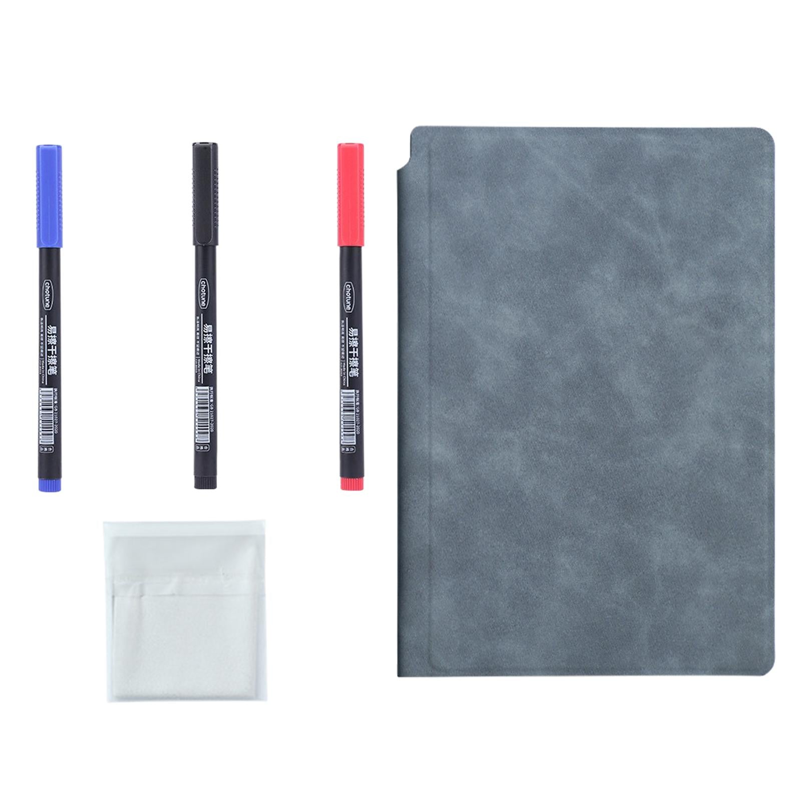 Smart Reusable Notebook Diary planner Notepad for Home Planning Drawing Navy Blue