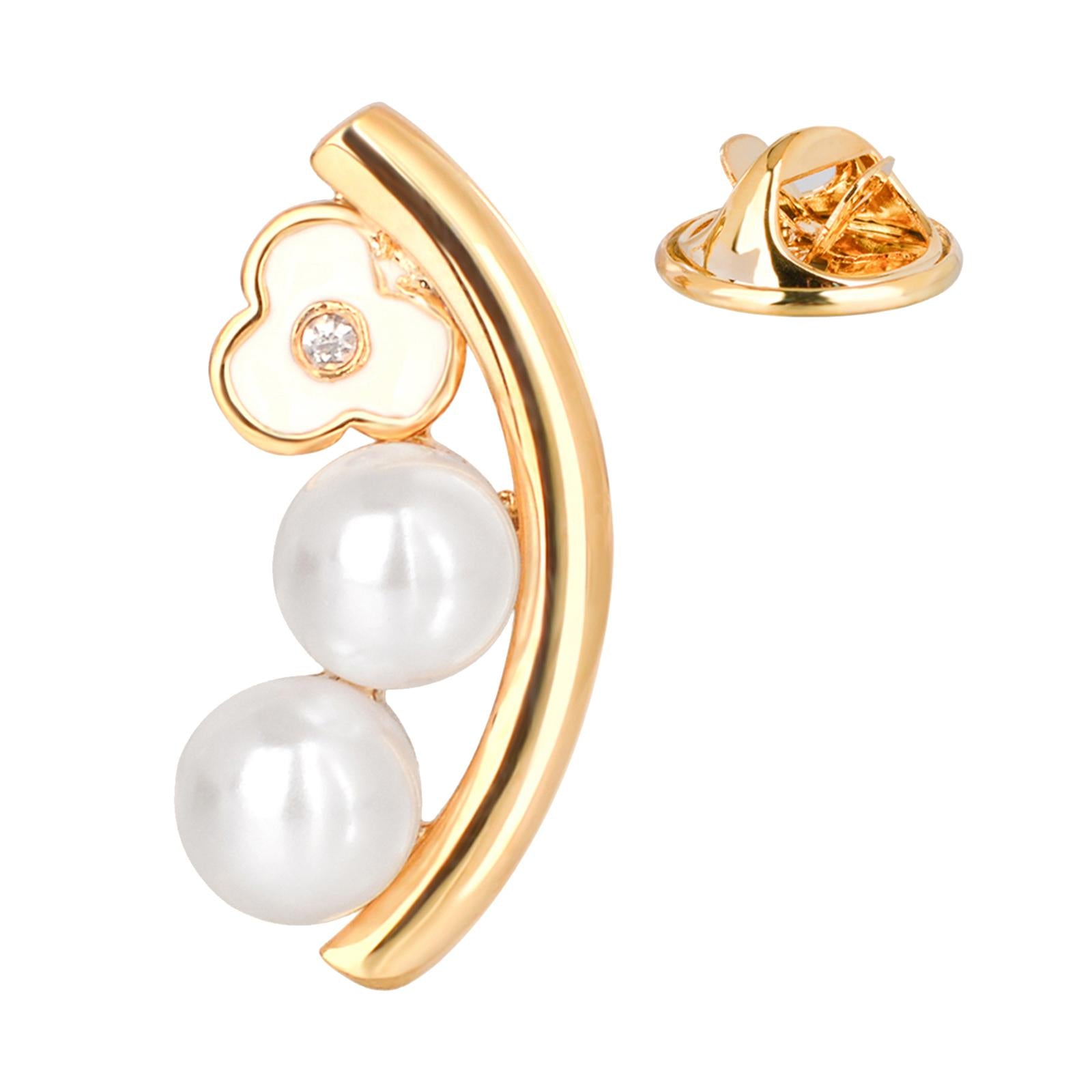 Brooch Pin Dress Accessories Exquisite Charms Badge for Dating Anniversary