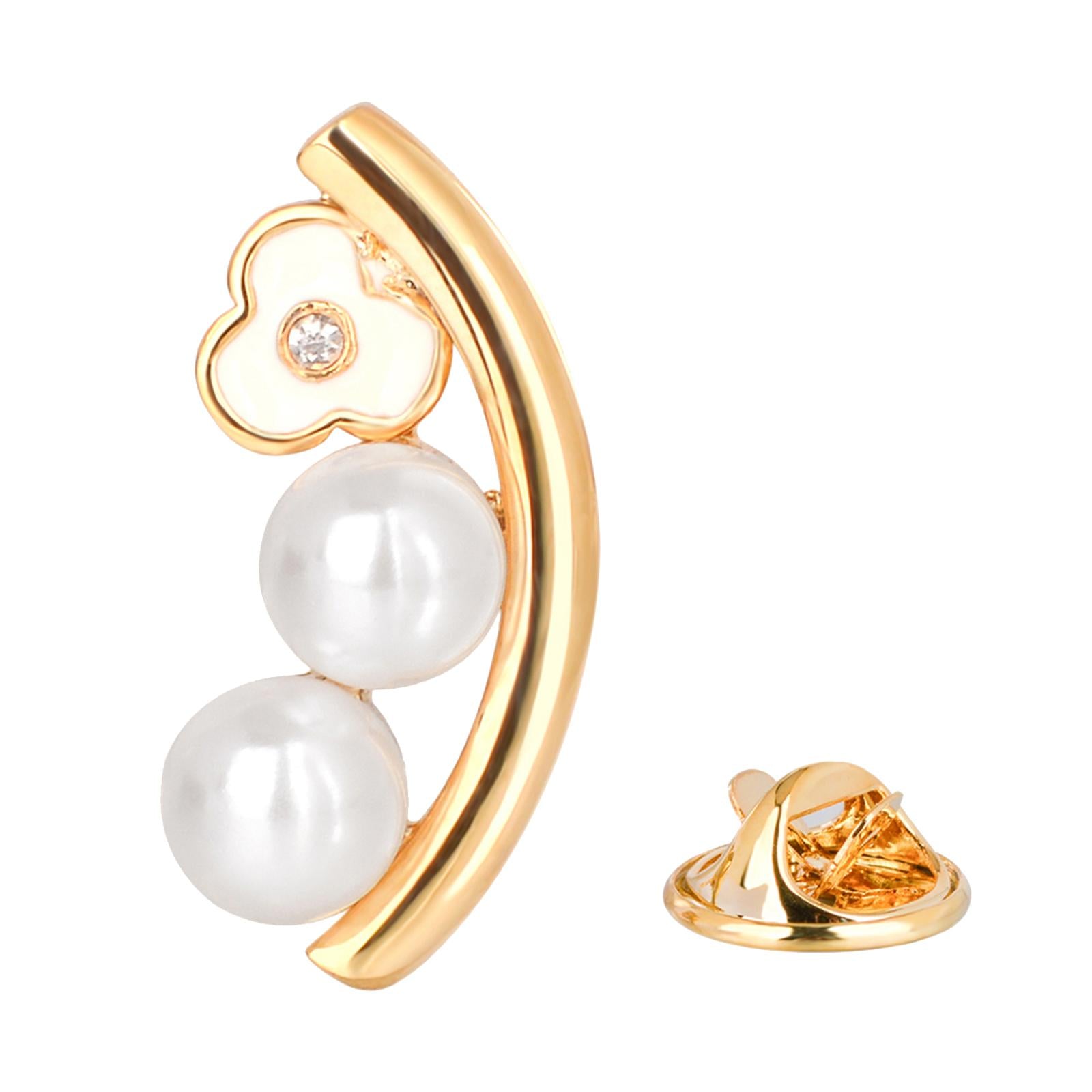 Brooch Pin Dress Accessories Exquisite Charms Badge for Dating Anniversary