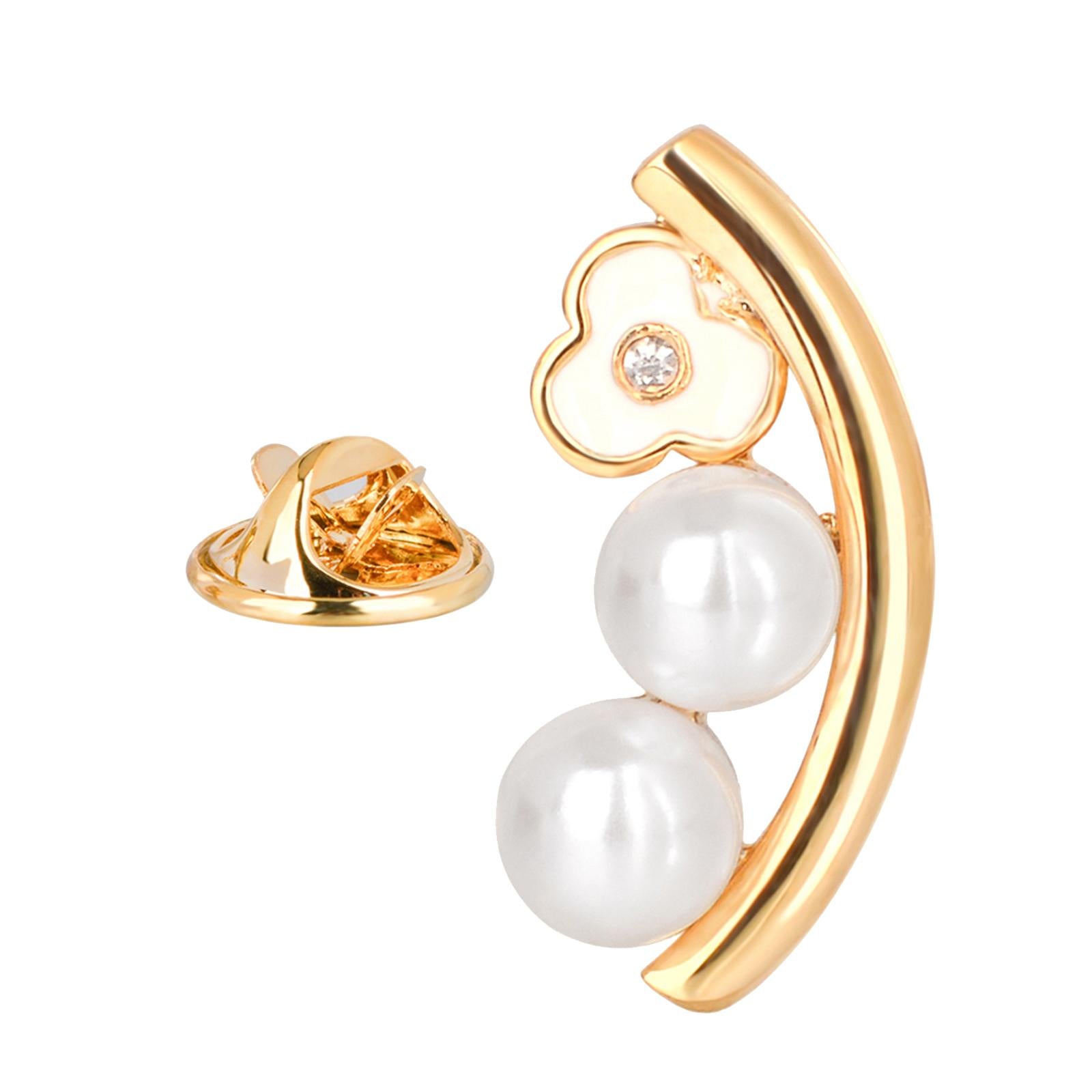 Brooch Pin Dress Accessories Exquisite Charms Badge for Dating Anniversary