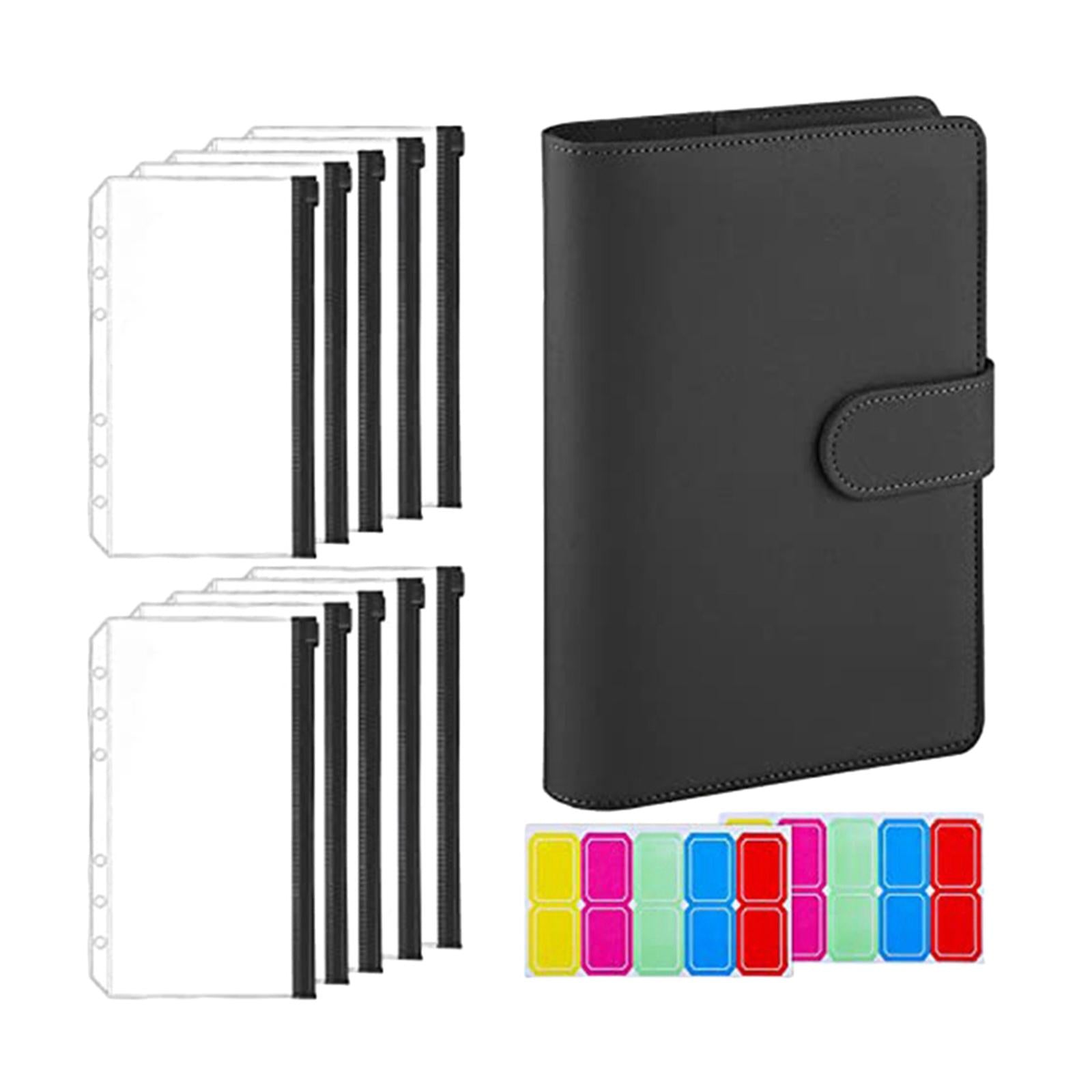 Money Planner Waterproof Personal Expense Financial Journal Debt Tracking black