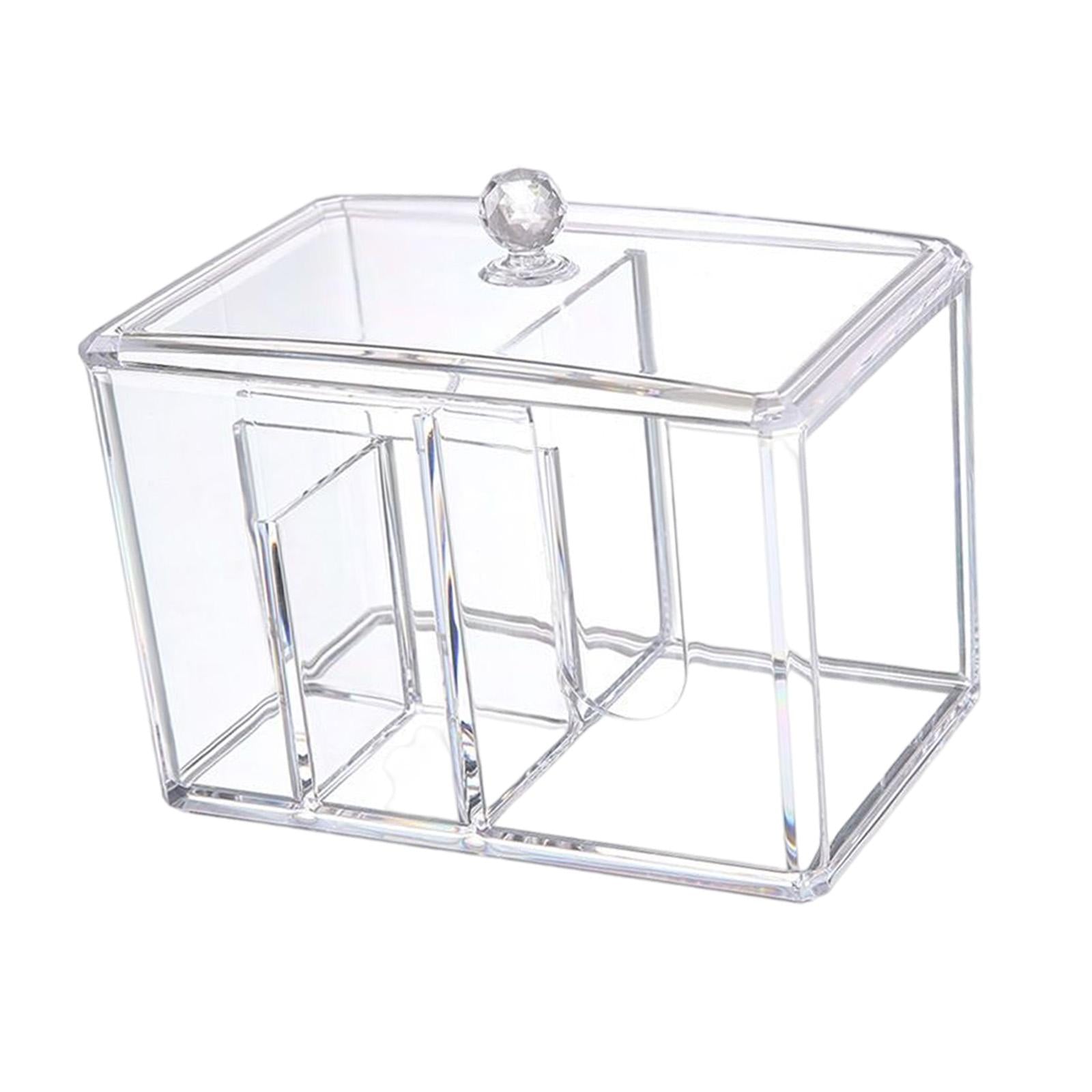 Makeup Cotton Pad Holder Modern Storage Box for Home Office Tabletop Kitchen