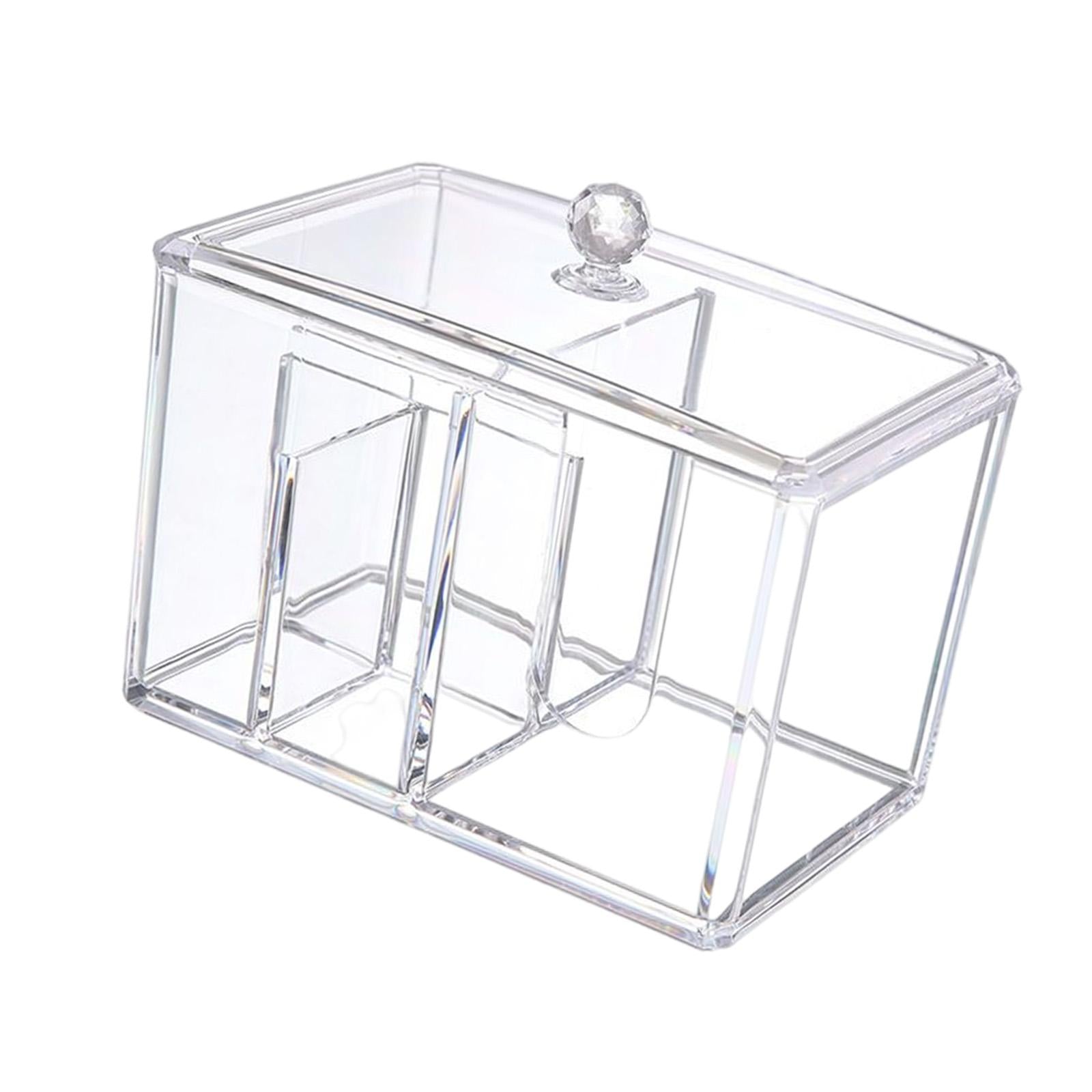 Makeup Cotton Pad Holder Modern Storage Box for Home Office Tabletop Kitchen