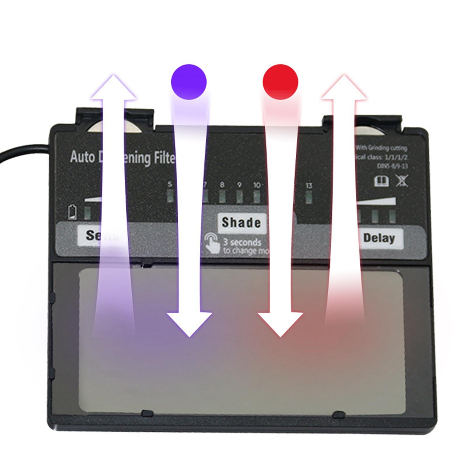 Electronic Welding Lens Weding Front Cover Goggles Lens for Mig TIG True Color