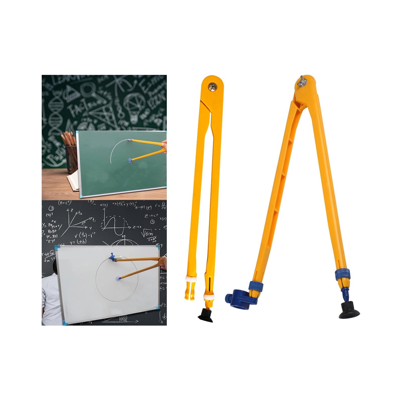 Math Teaching Compass White Board Classroom Demonstration compass clip chalk